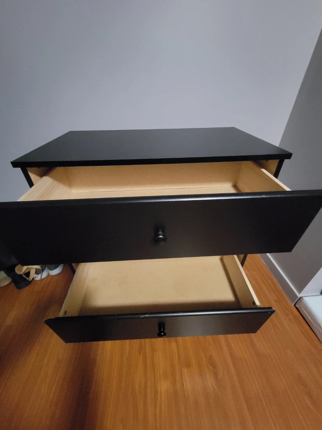 Black 4-Drawer Dresser - photo 4