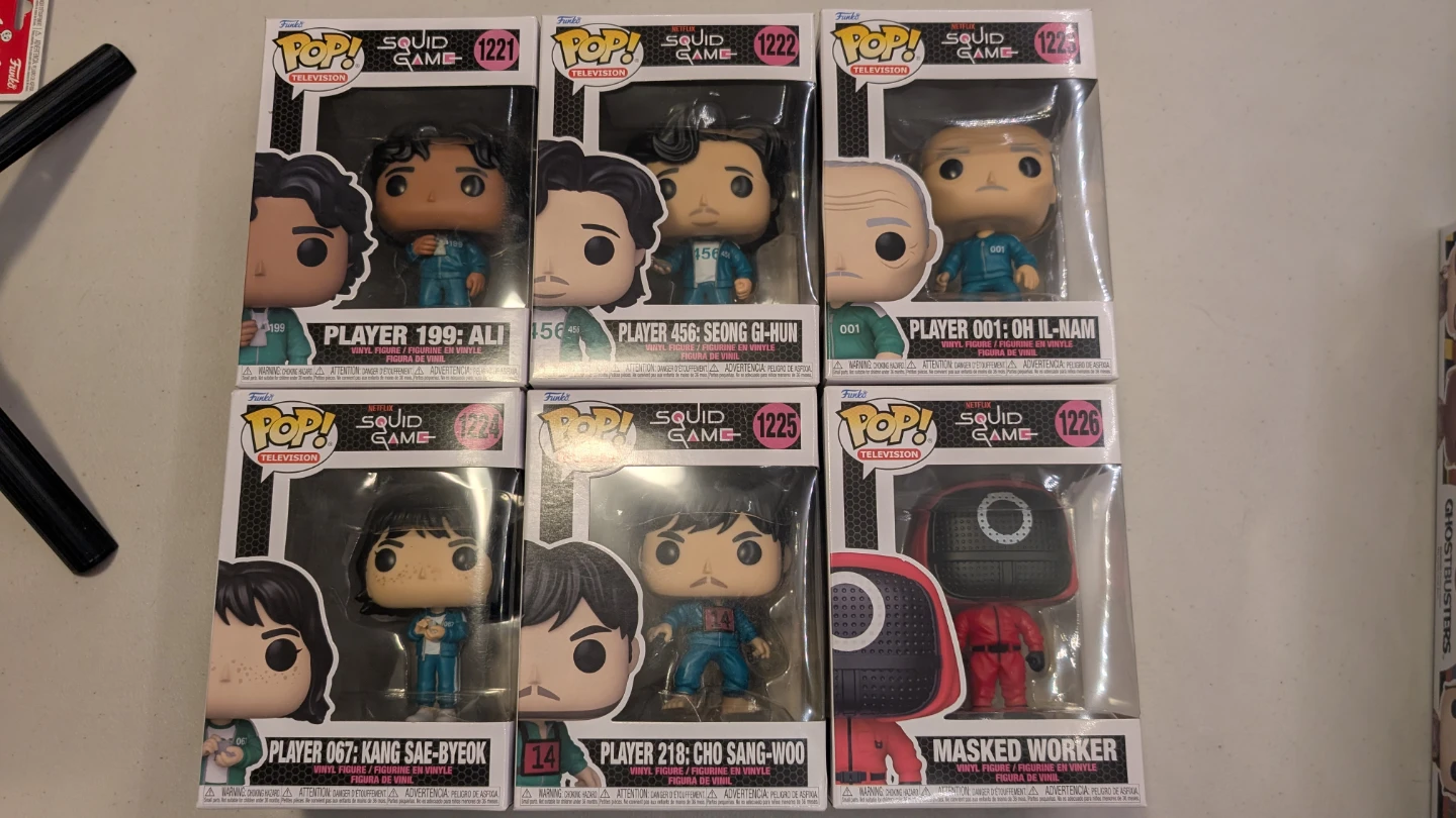 Funko Pop! Netflix Squid Game Figures