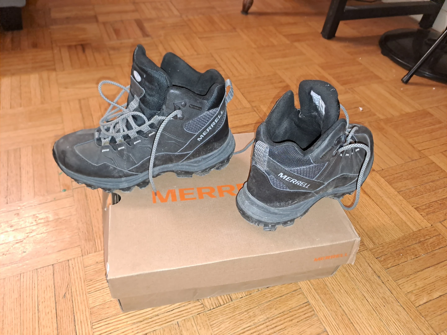Merrell Thermo Chill Mid WP Boots - Black