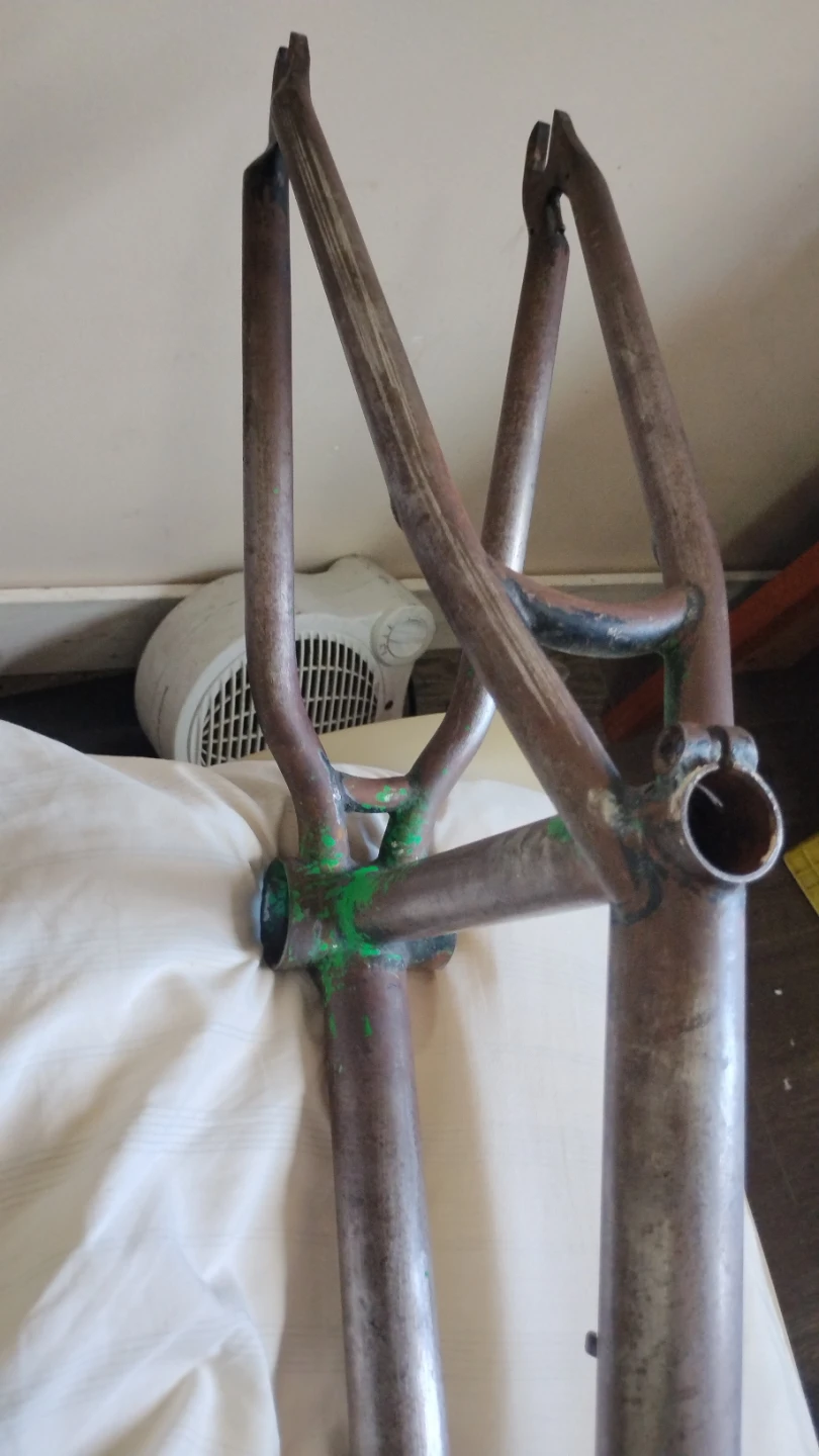 BSD BMX frame, crankset and bars - photo 5