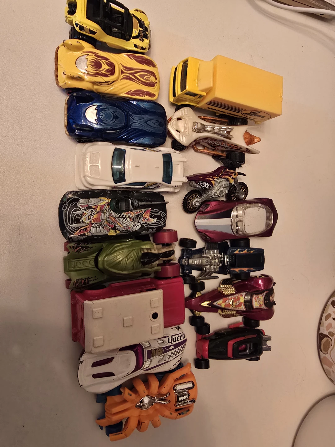 Collection of Toy Cars and Trucks