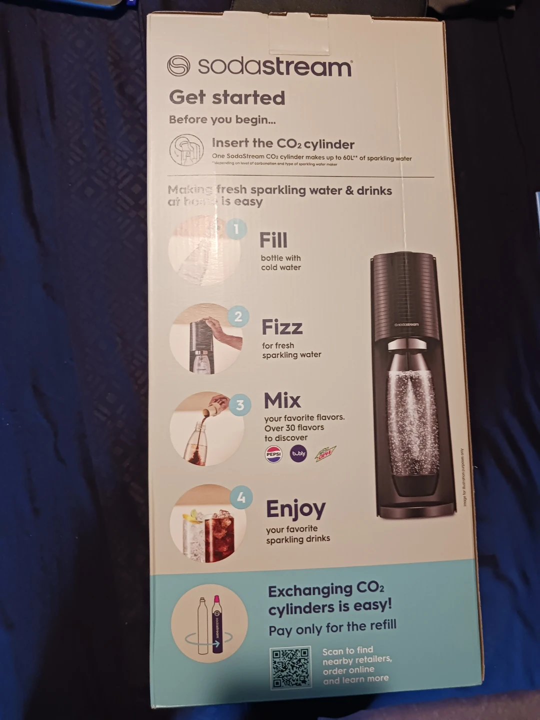 SodaStream Terra Sparkling Water Maker - photo 4
