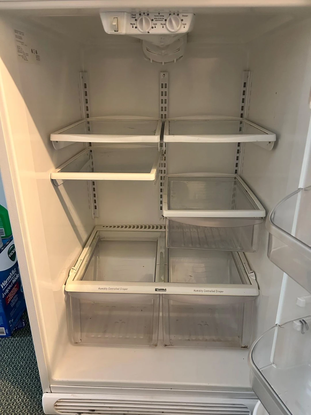 White Top-Freezer Refrigerator Kenmore - photo 2
