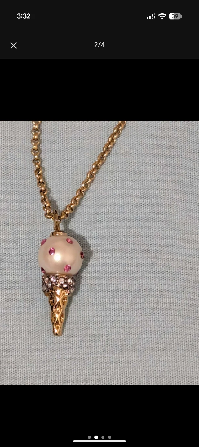 Kate Spade Ice Cream Necklace - photo 2