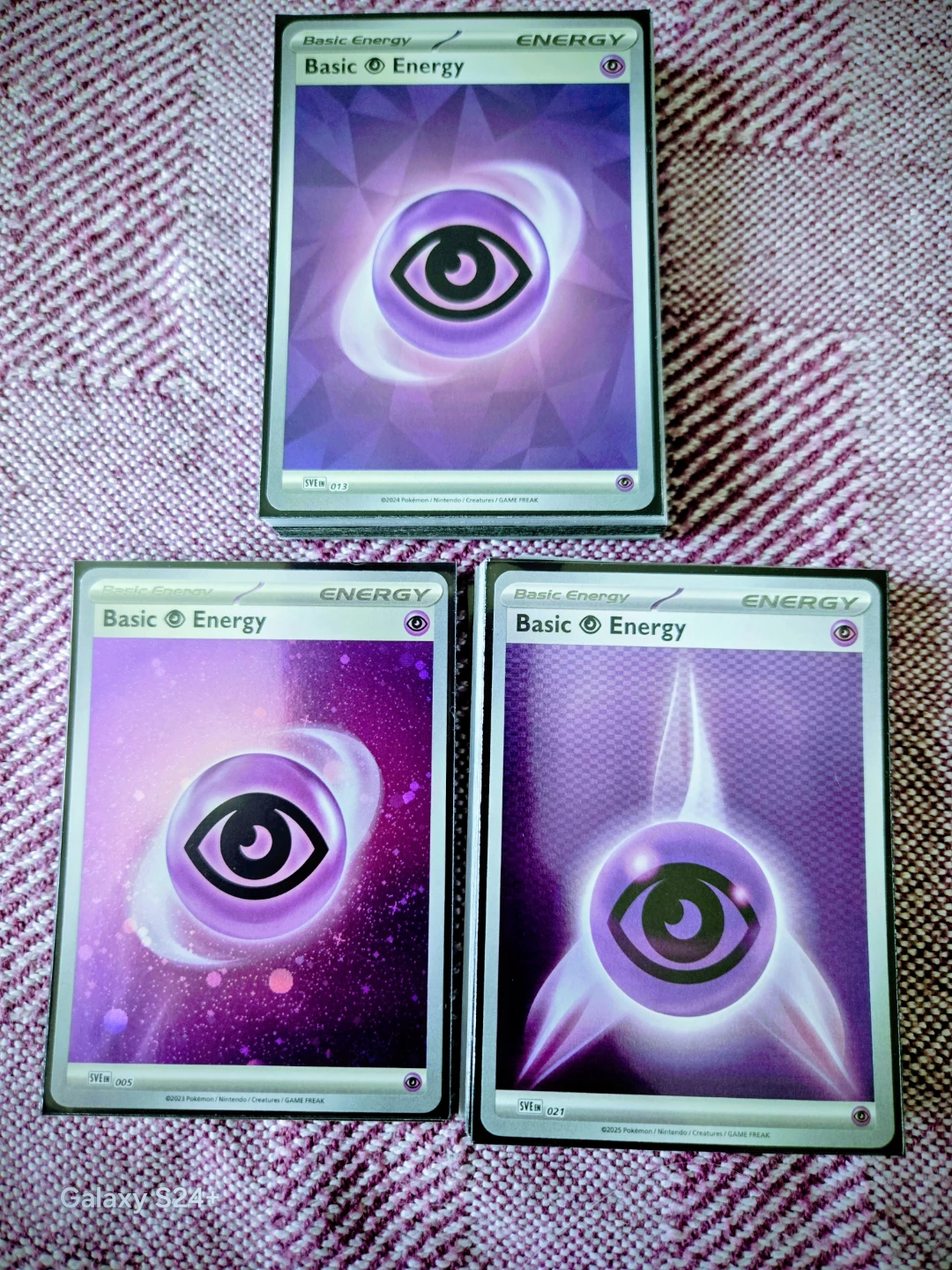 Pokémon Basic Energy Cards