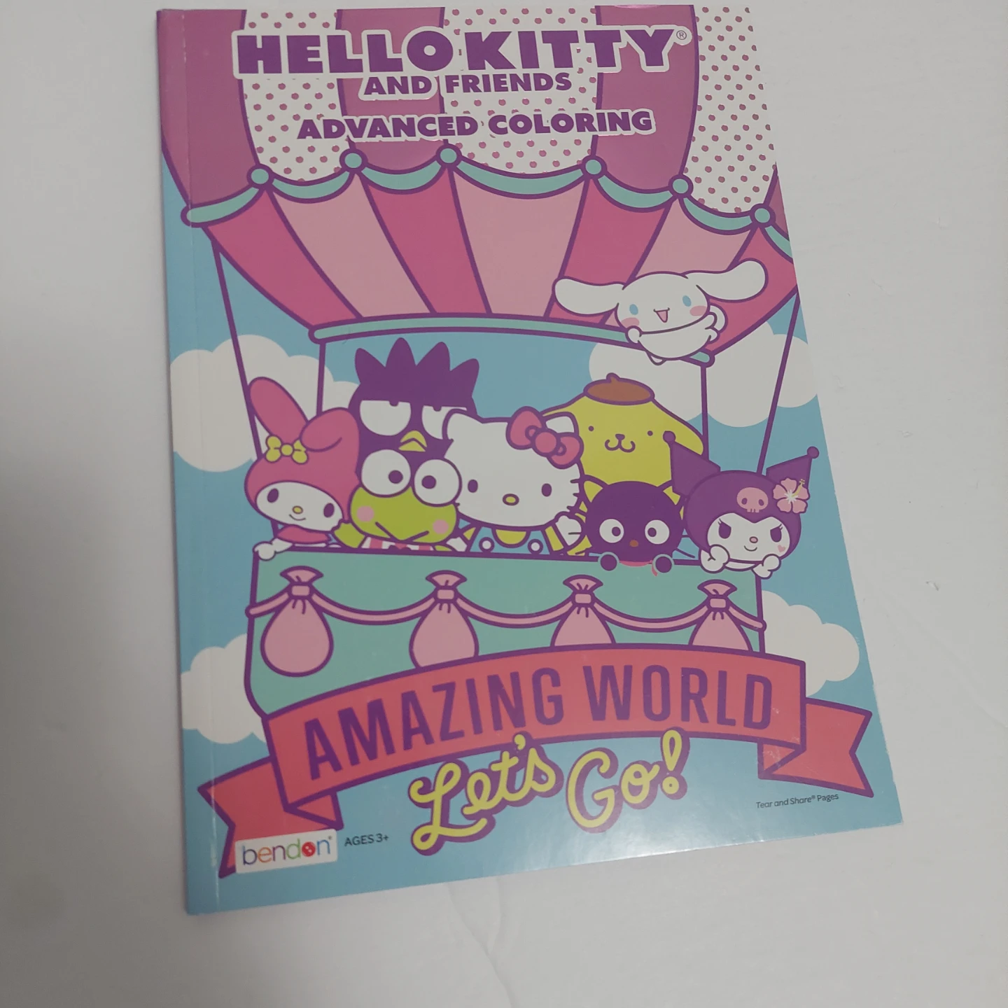 Hello Kitty and Friends Advanced Coloring Book