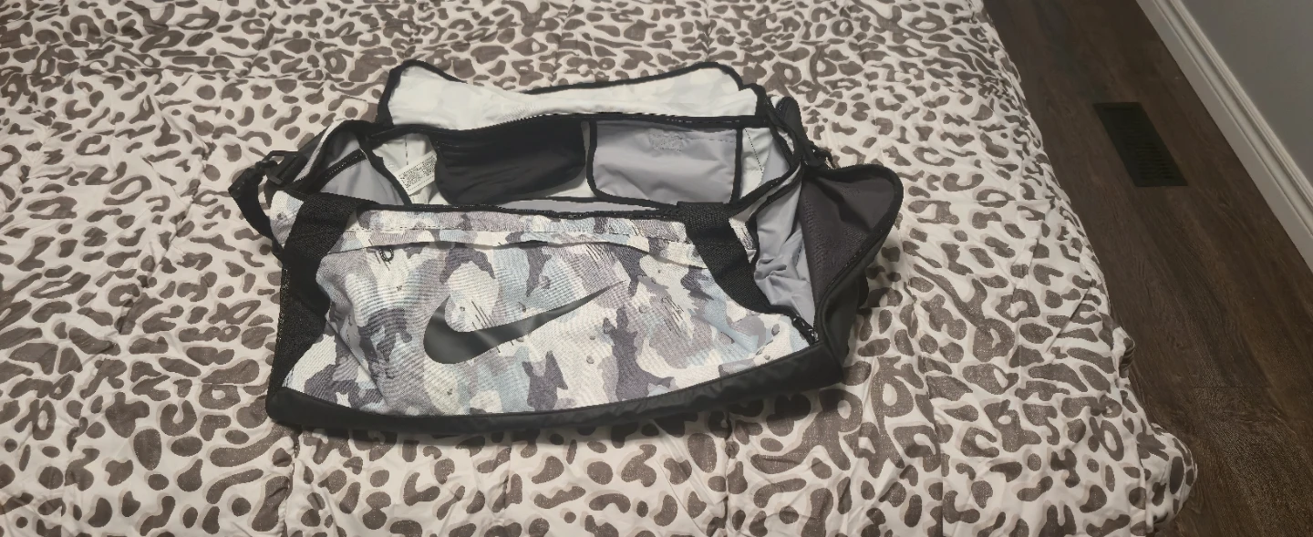 Nike Camo Duffel Bag