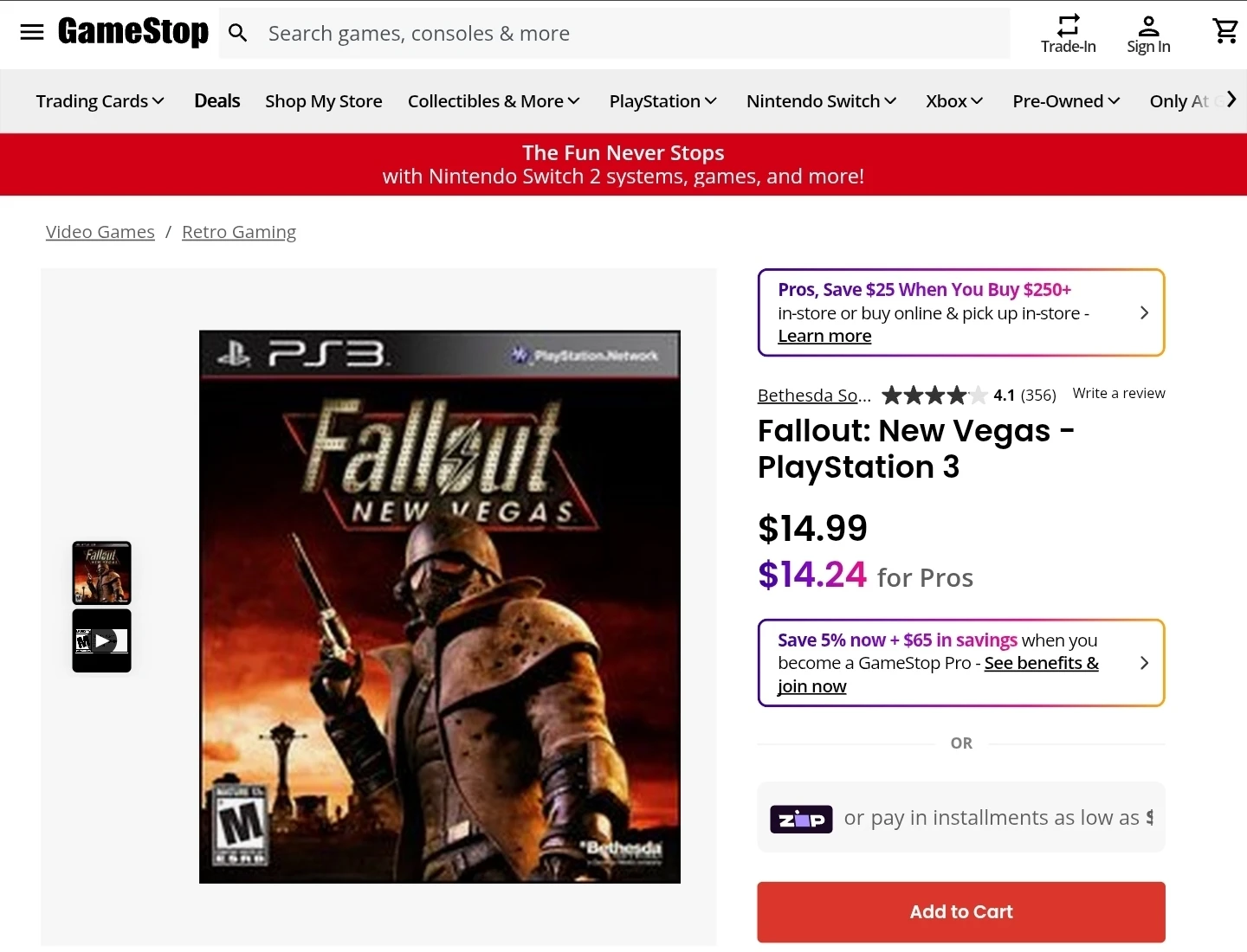 Fallout: New Vegas - PlayStation 3 PS3 Game - photo 4