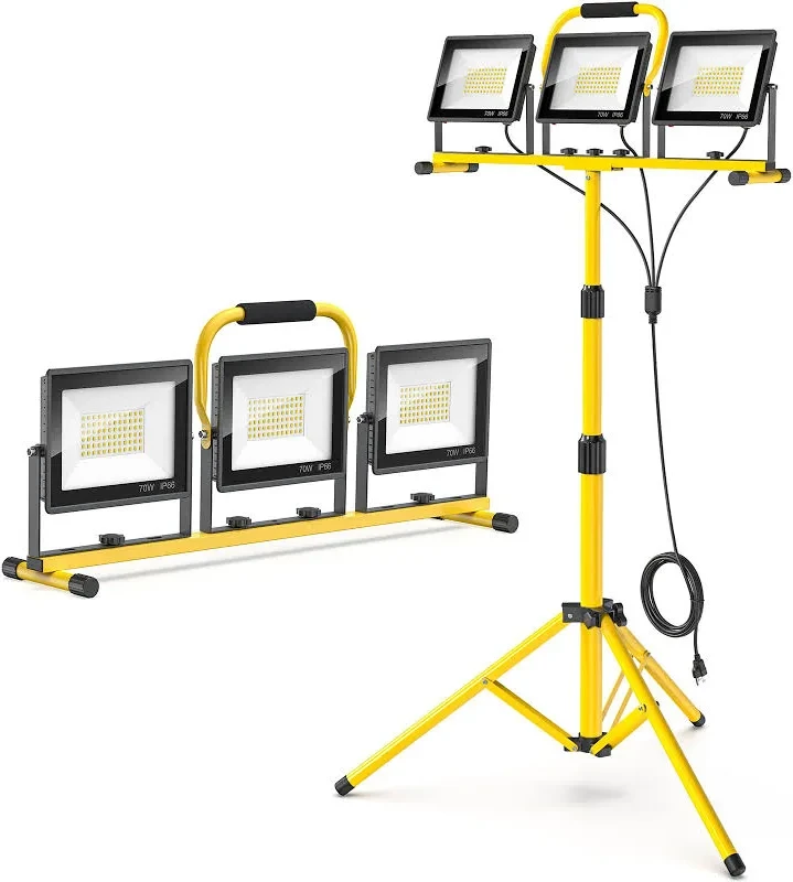 70W LED Work Light Tripod Stand