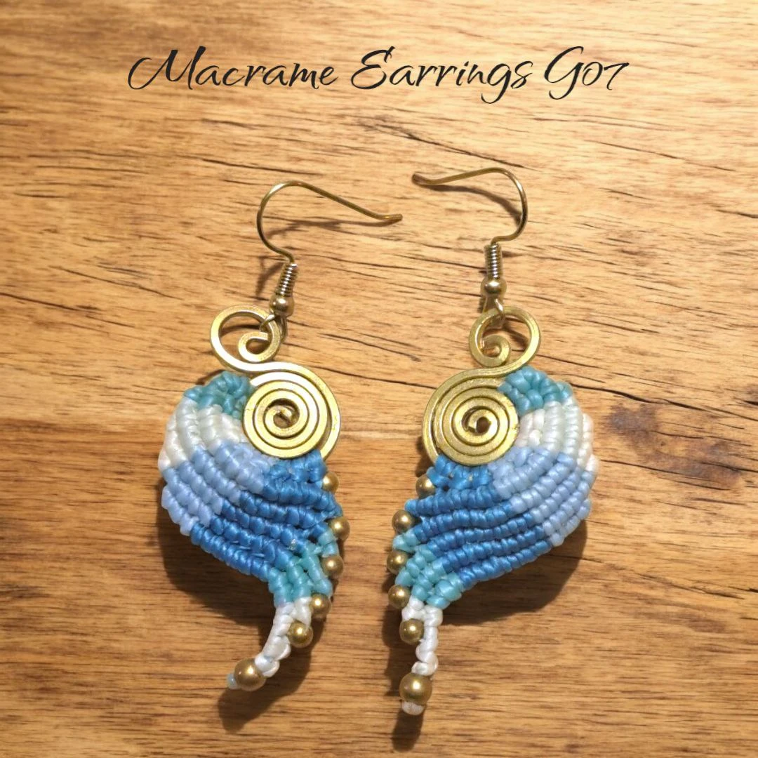 Macrame Earrings G01🏆