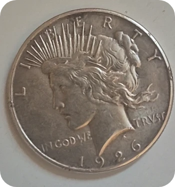 USA Peace Dollar 1926 Coin - photo 3
