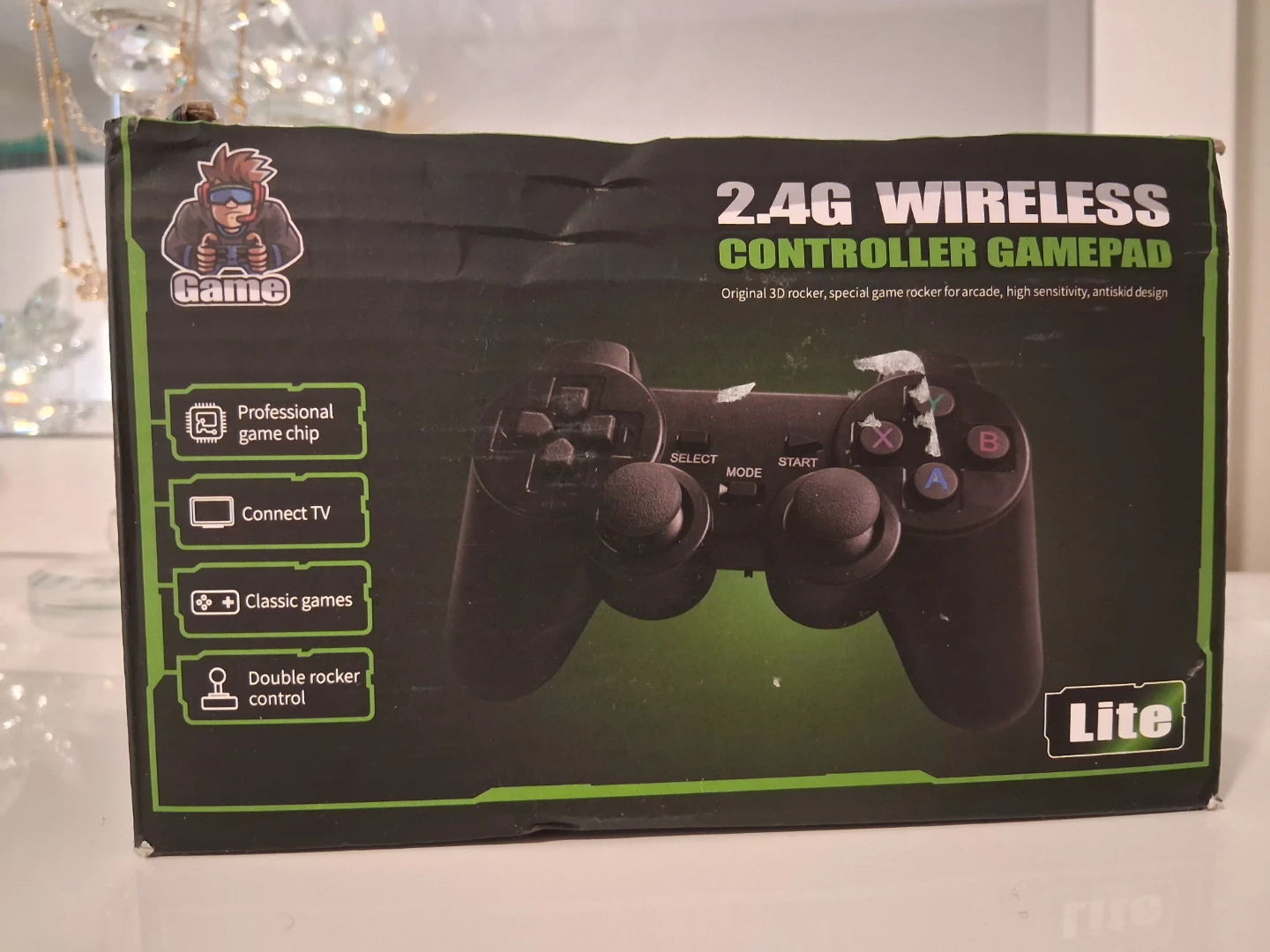 2.4G Wireless Controller Gamepad with Lite Stick