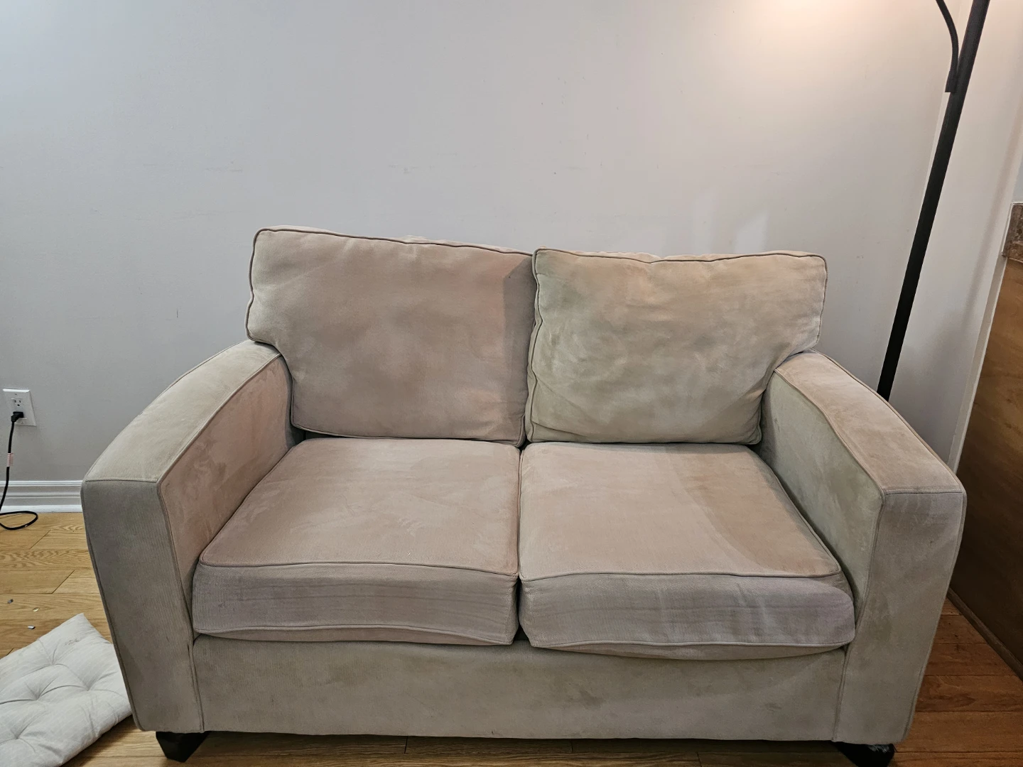 Cream 2-Seater Sofa