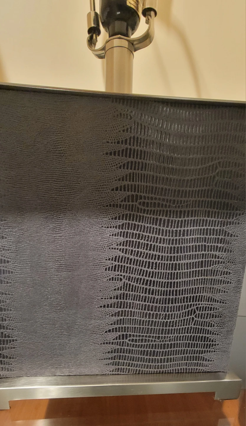 Faux Snake Skin Table Lamp 🏆 - photo 5