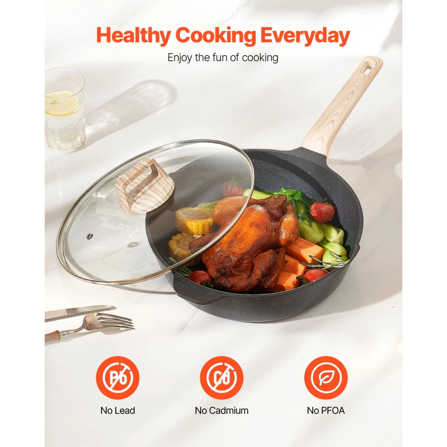 NEW Non-stick Cookware Set - photo 2