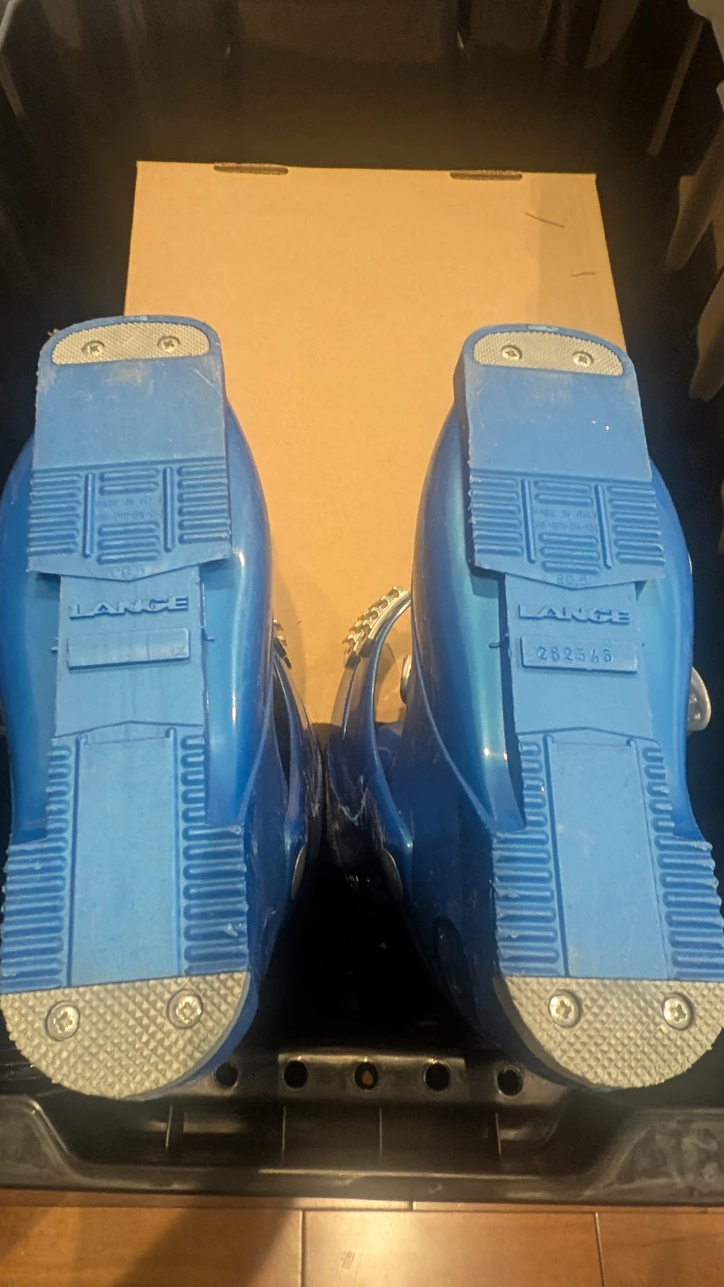 *Youth* Lange Blue Ski Boots and Dynastar Skis - photo 3