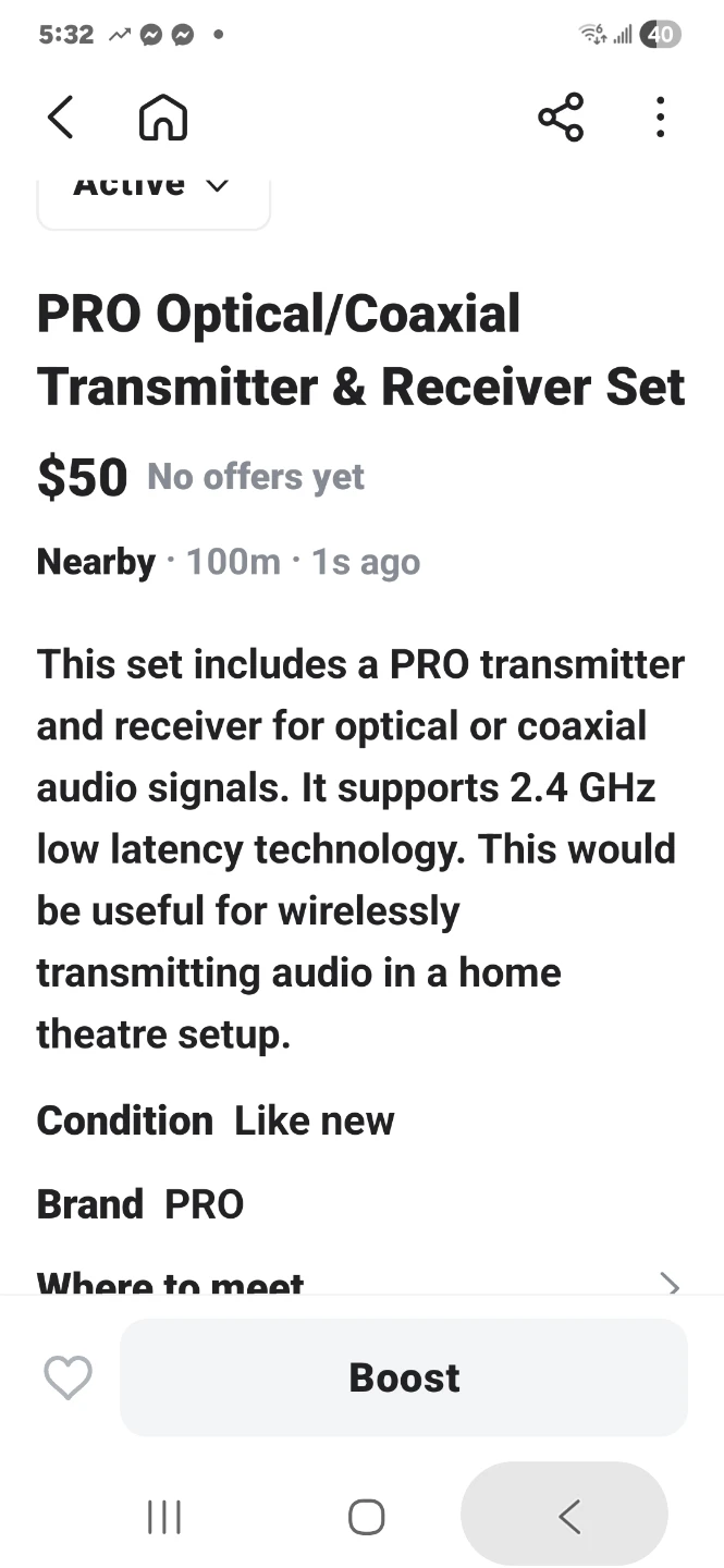 PRO Optical/Coaxial Transmitter & Receiver Set - photo 3