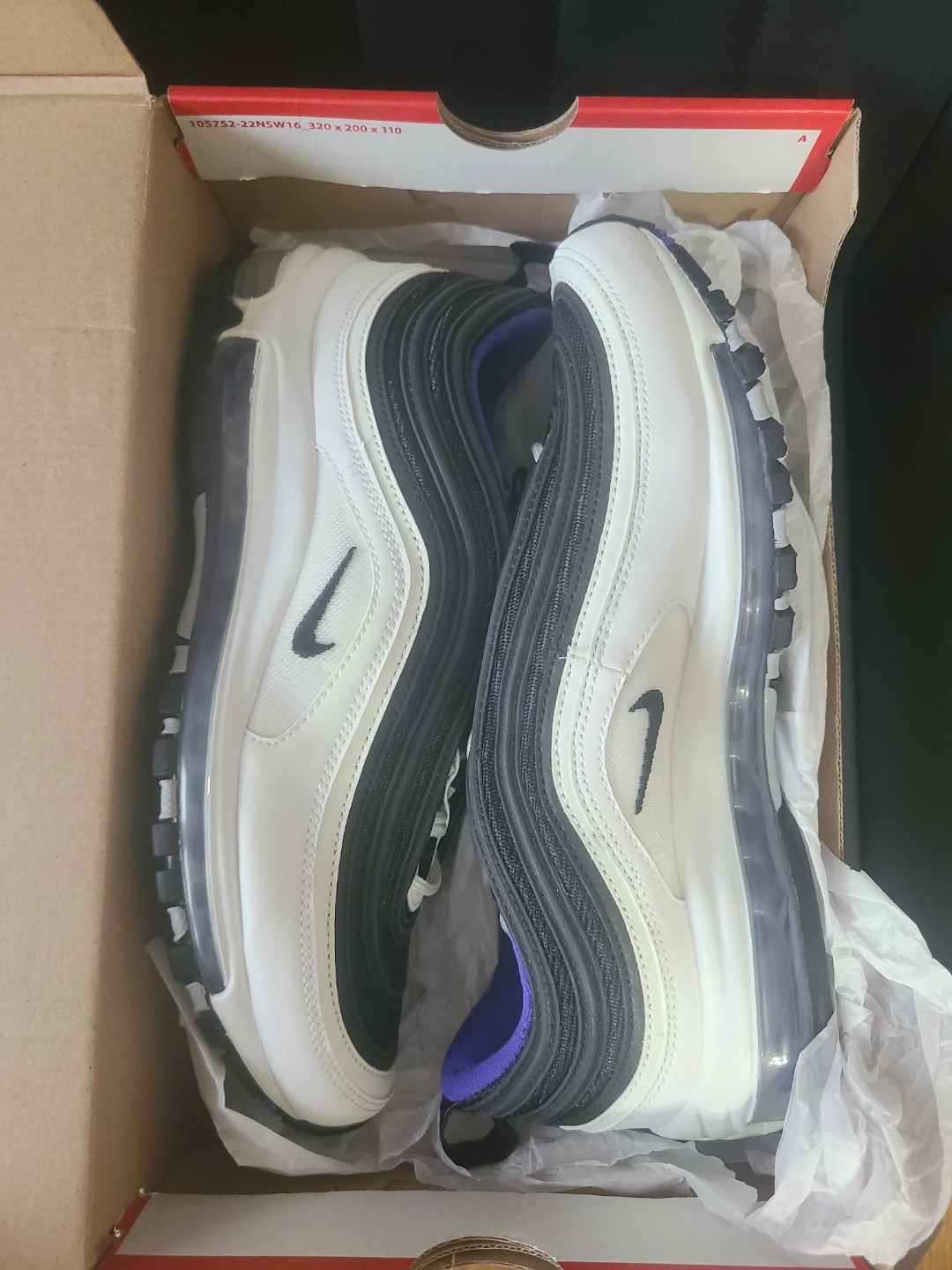 Nike Air Max 97 "Persian Violet" Sneakers Size 9