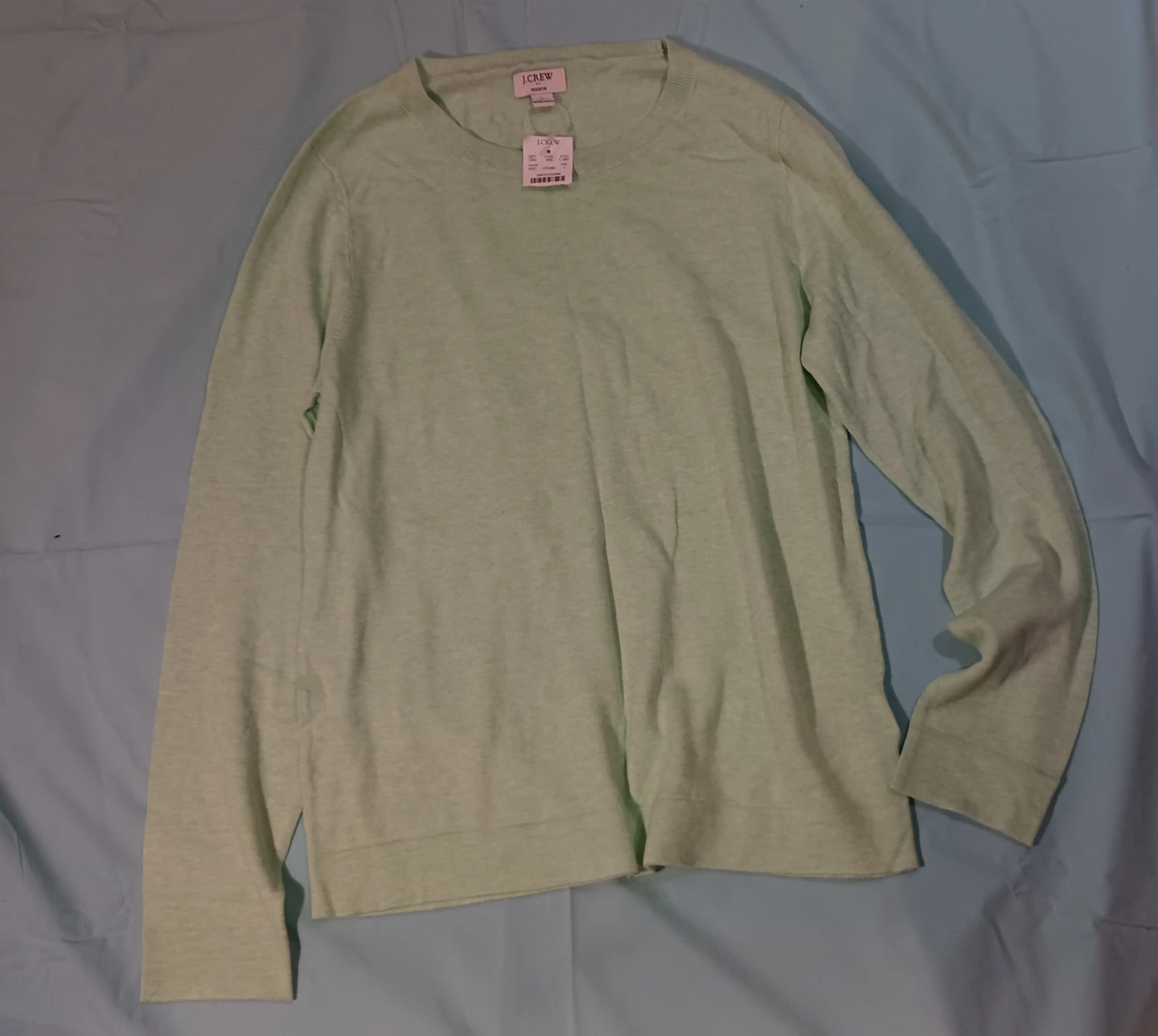 🏆Winter Teddy Sweater - Light Green - Size L