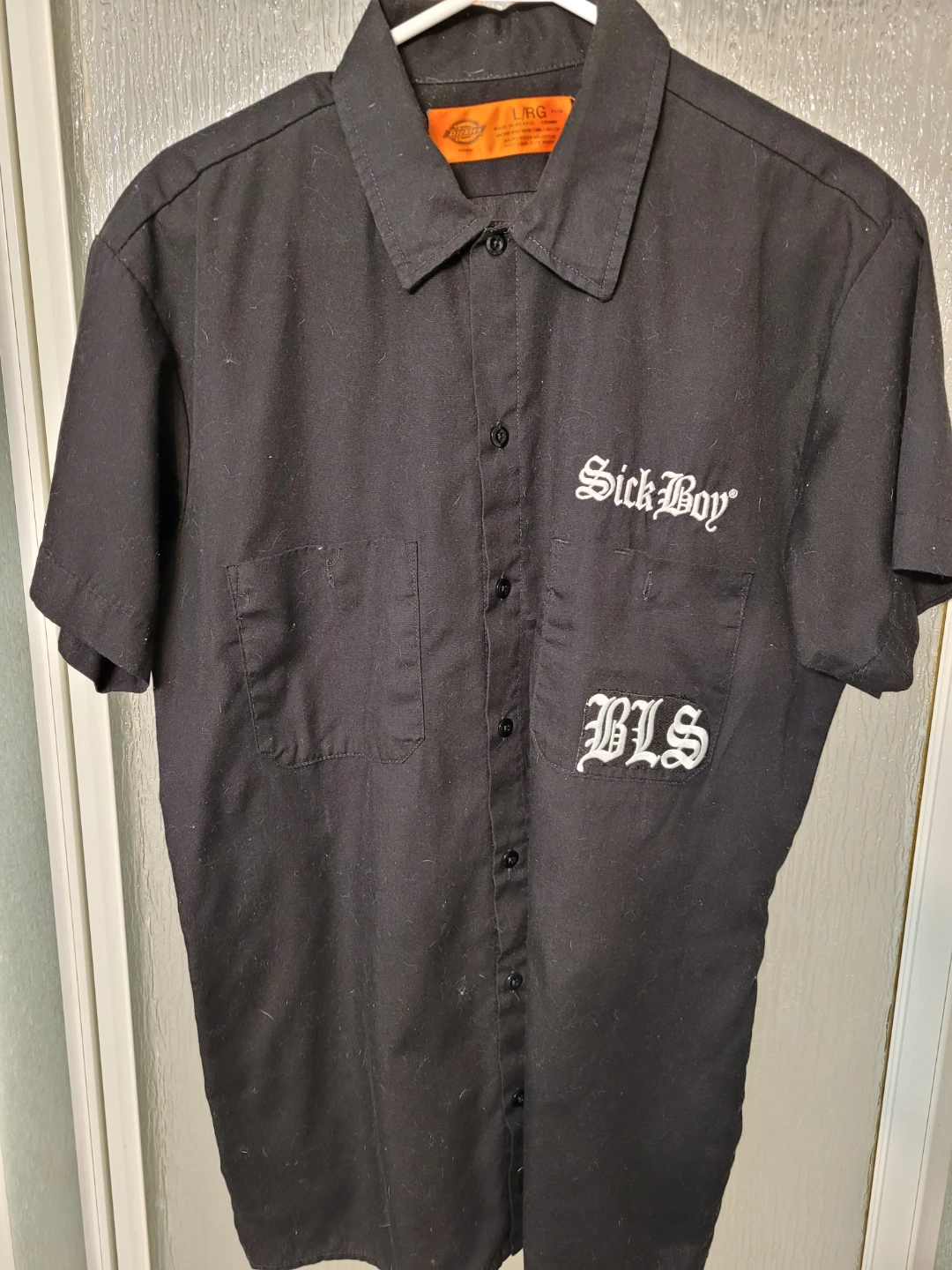 Dickies "Sick Boy" Short Sleeve Work Shirt L/RG