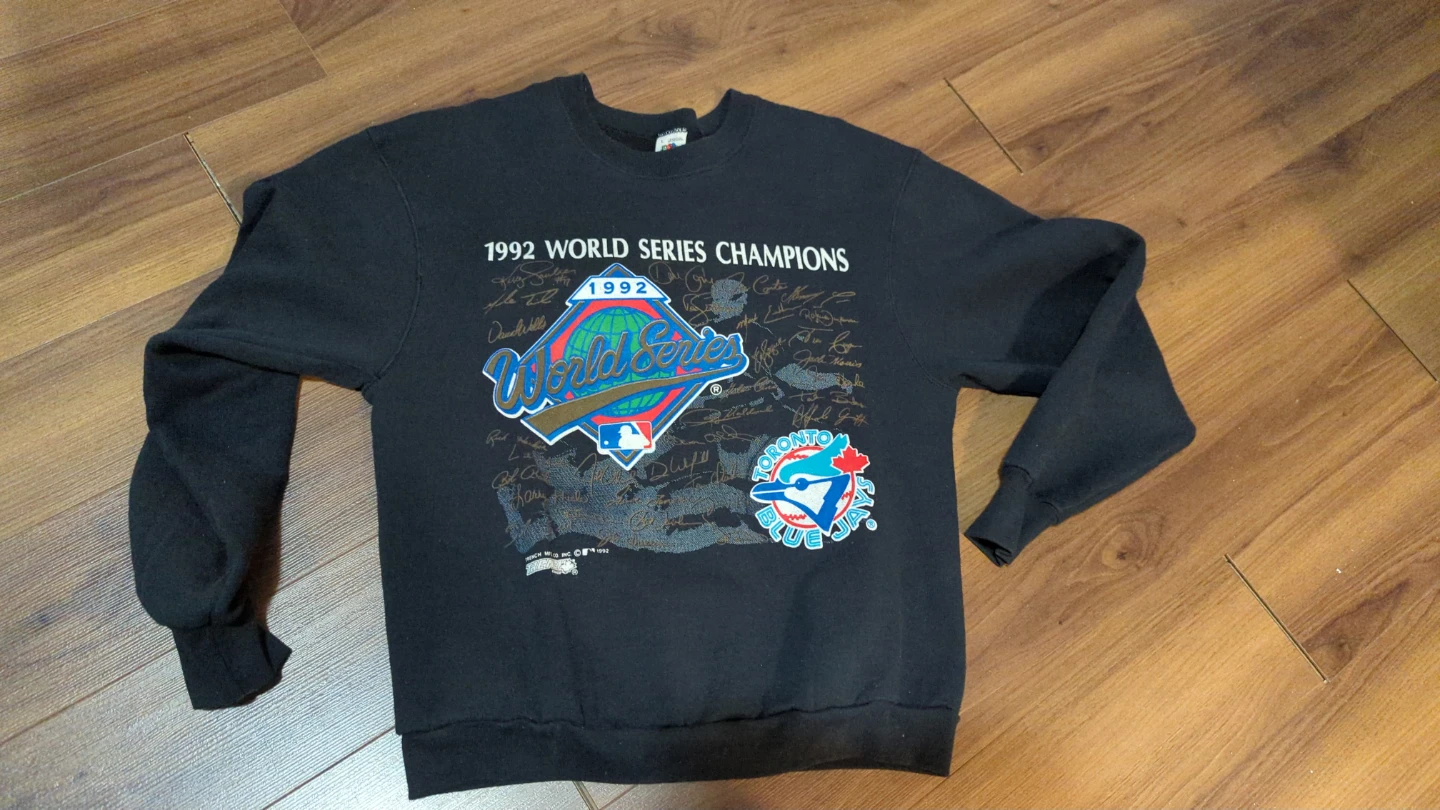 1992 World Series Champions Toronto Blue Jays Sweatshirt Large