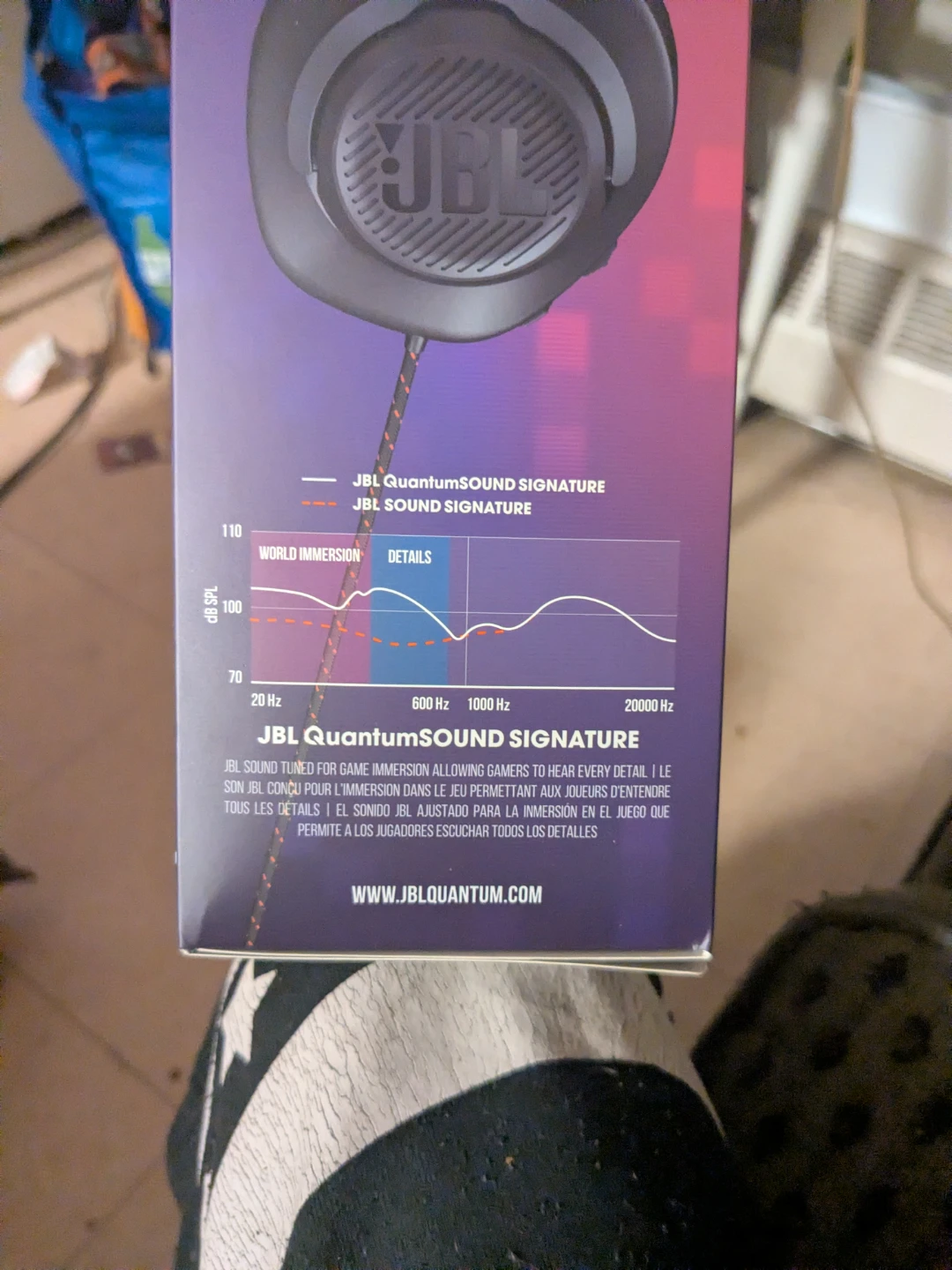 JBL Quantum 100 Wired Over-Ear Gaming Headset - photo 3