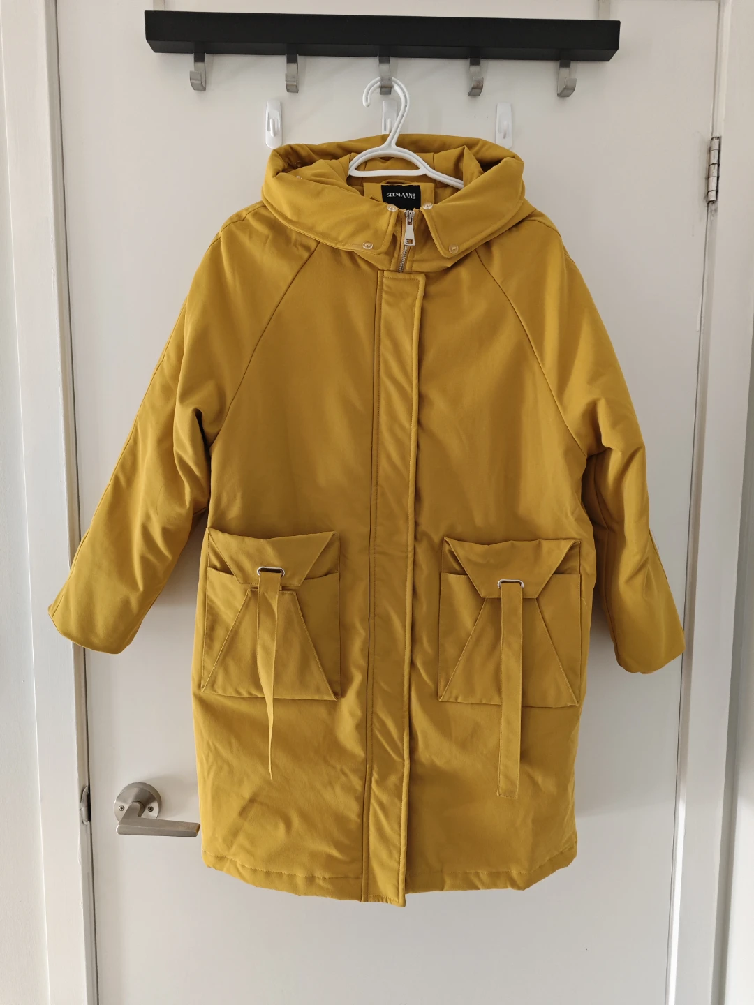 SEENFAN Yellow Spongebob & Patrick coat Size 160/84A - photo 2