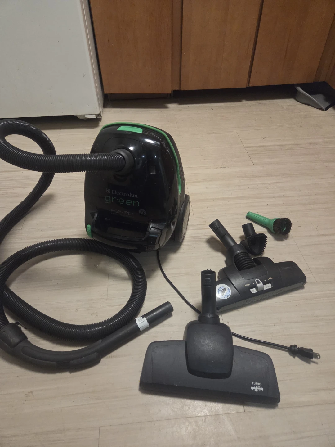 Electrolux Green Vacuum Cleaner with Accessories