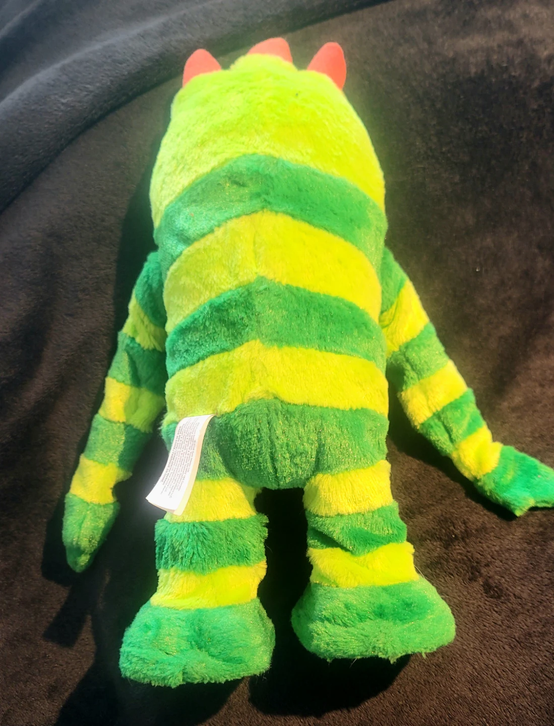2008 Spin Master Yo Gabba Gabba Dance Time Brobee plush toy. 