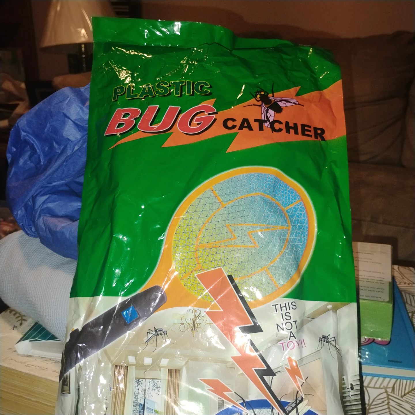 Green Electric Insect Swatter