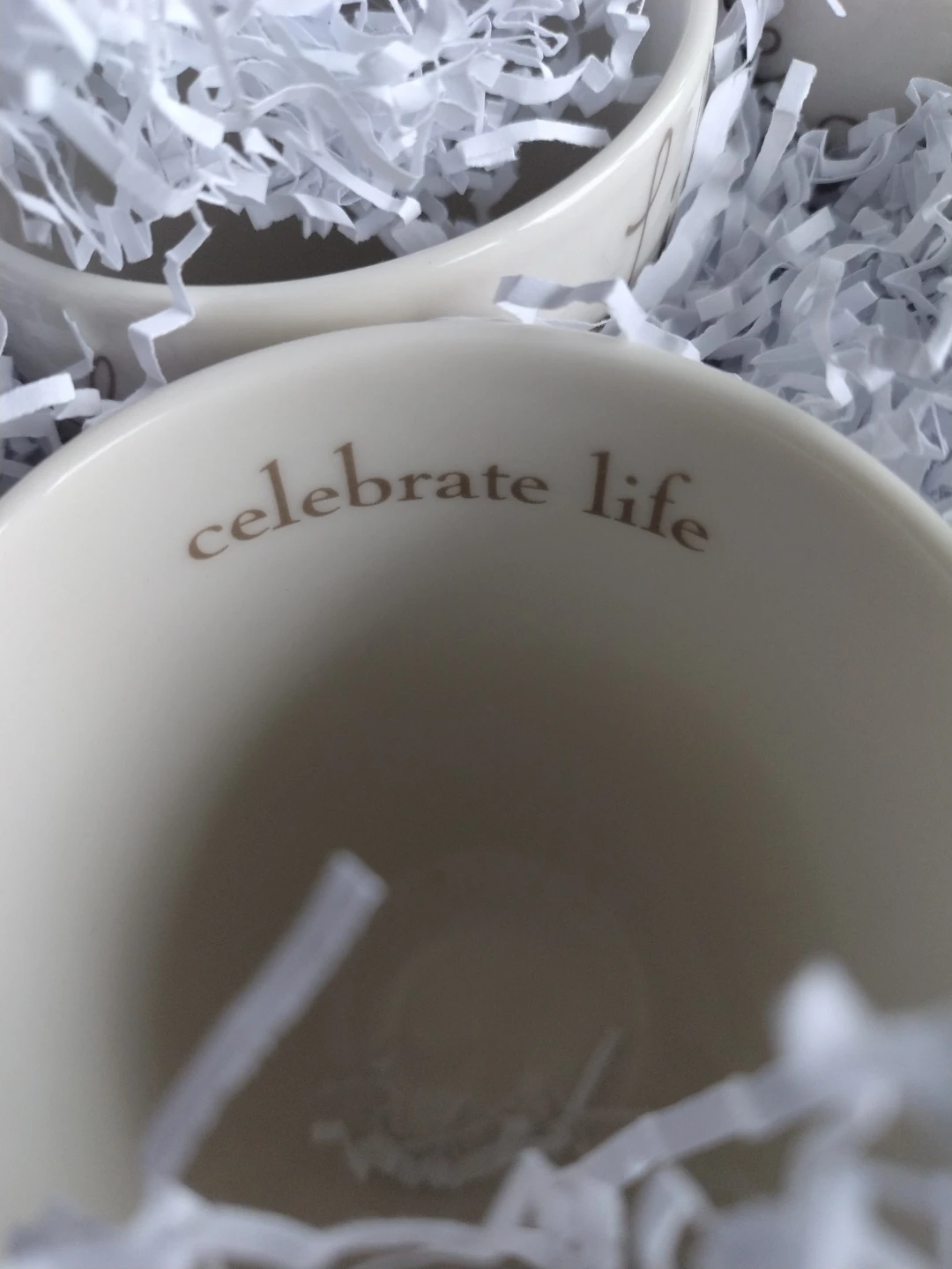 Set of 4 Inspirational Quote Mugs - Celebration Bowring - photo 4