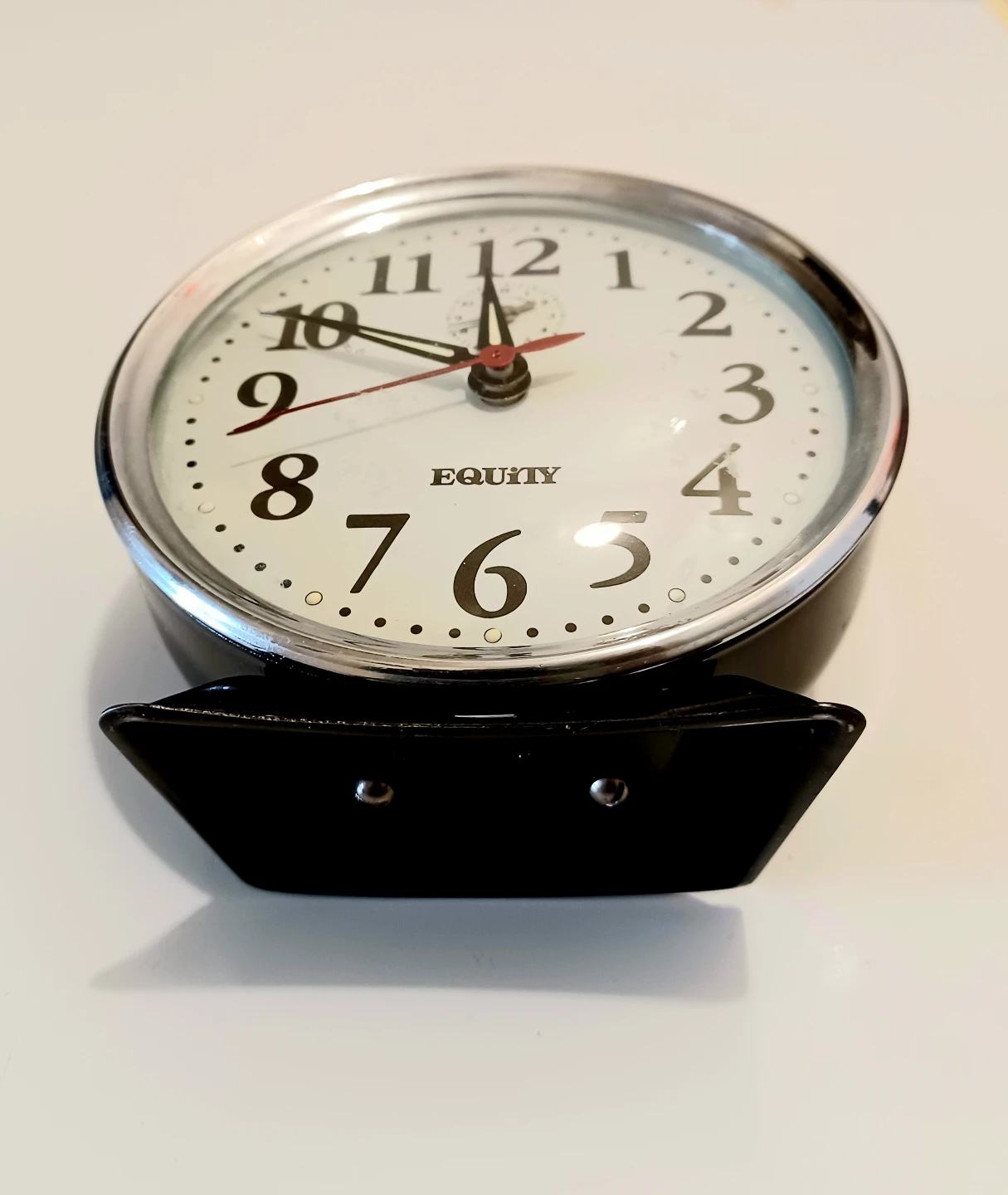 Vtg Mechanical Equity Collectible Alarm Clock - photo 3