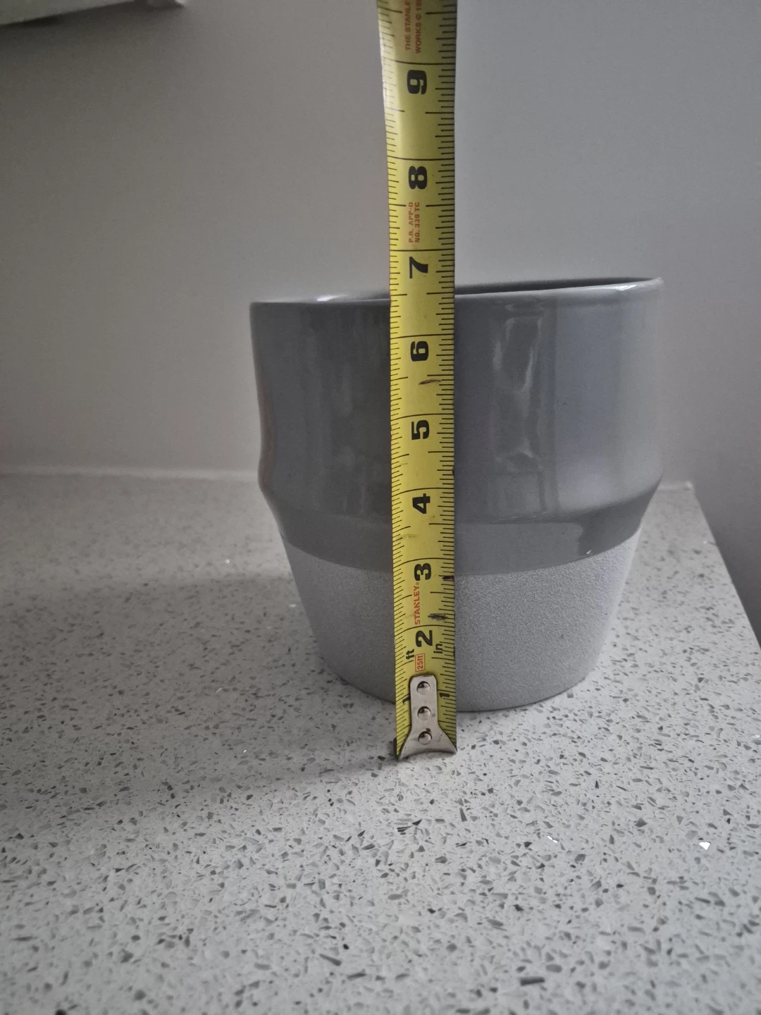 Grey plant pot - photo 2
