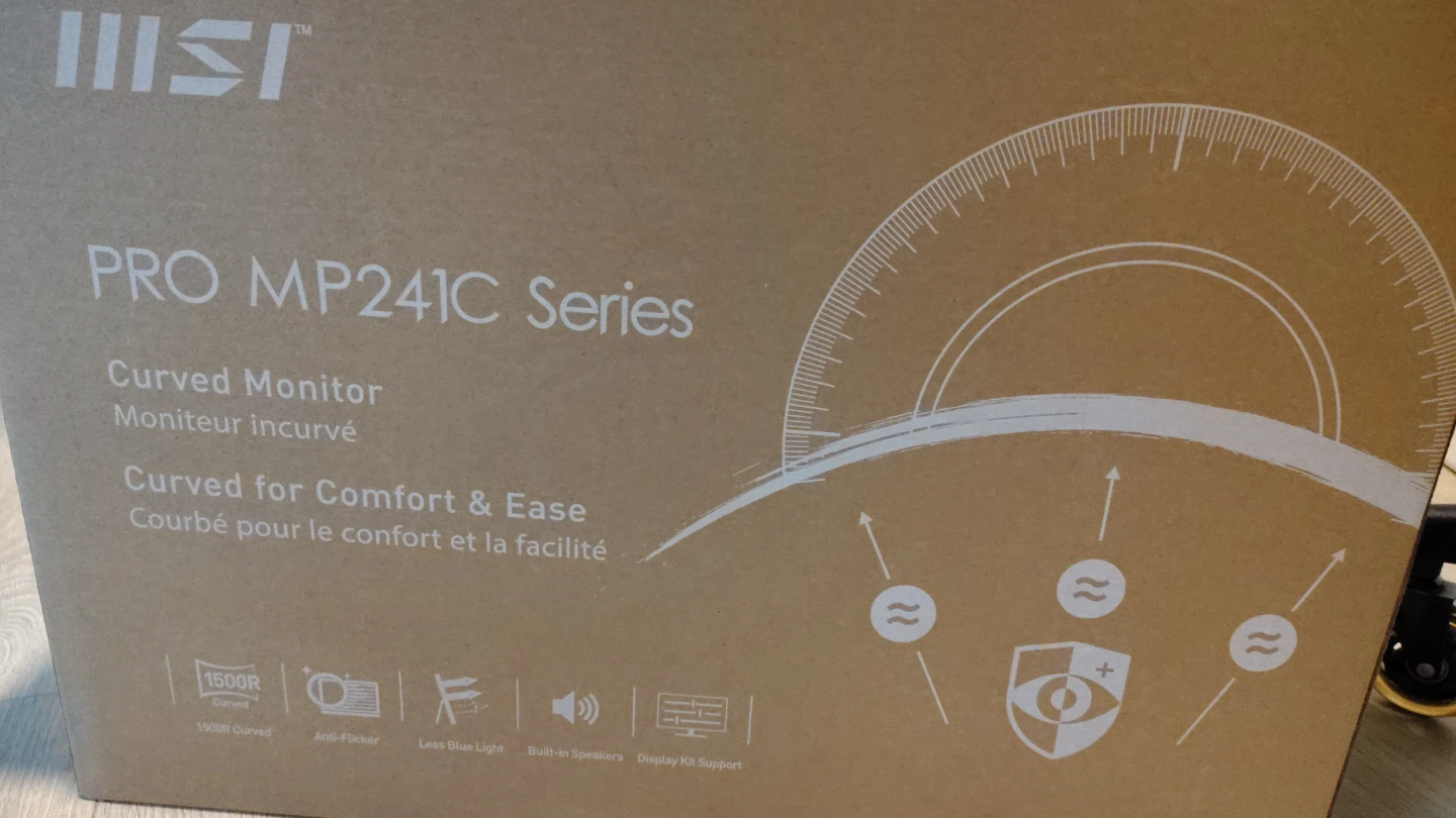 MSI PRO MP241C Series 23.6" Curved Monitor - photo 3