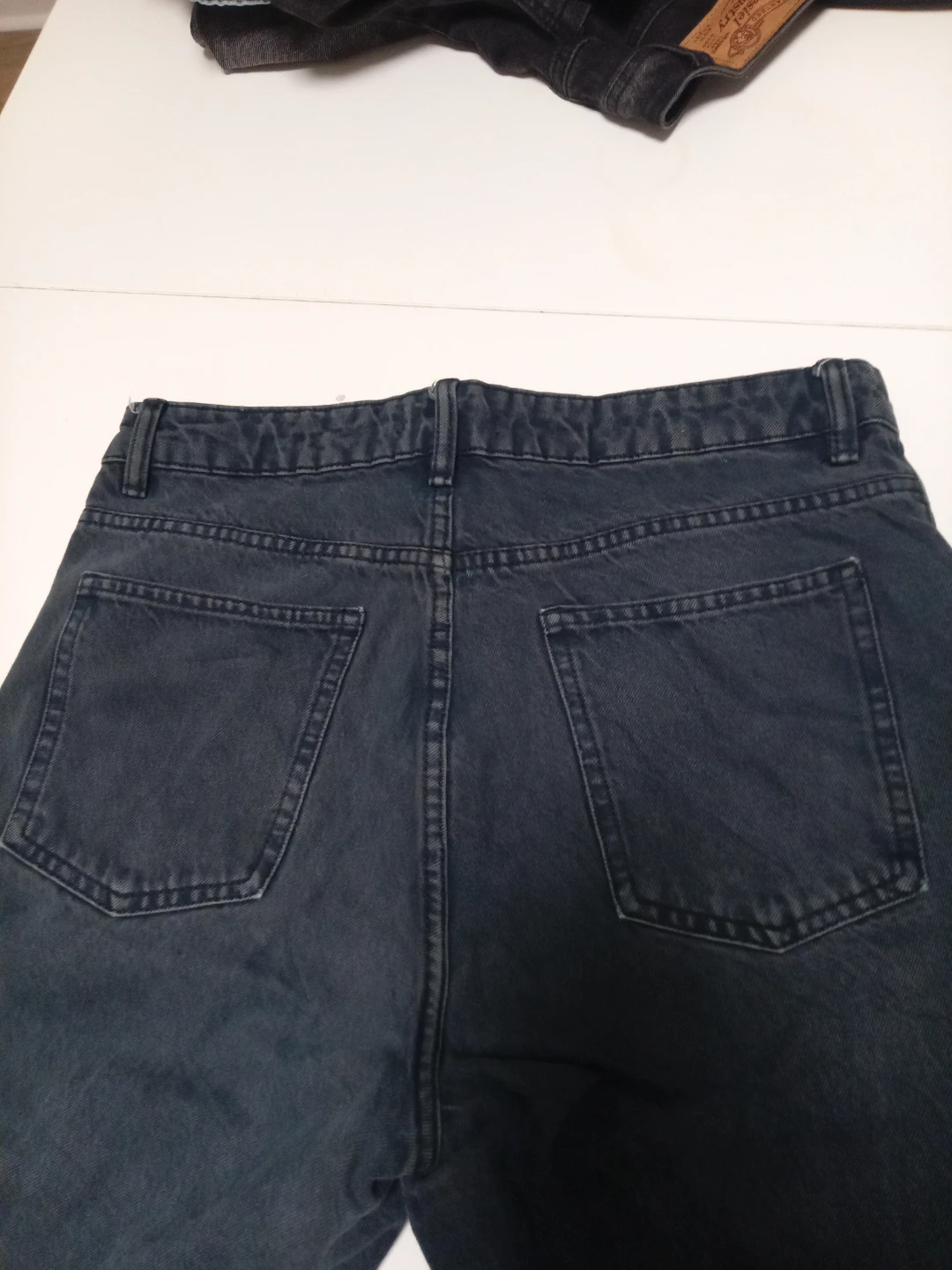 Black Denim Jeans - photo 2