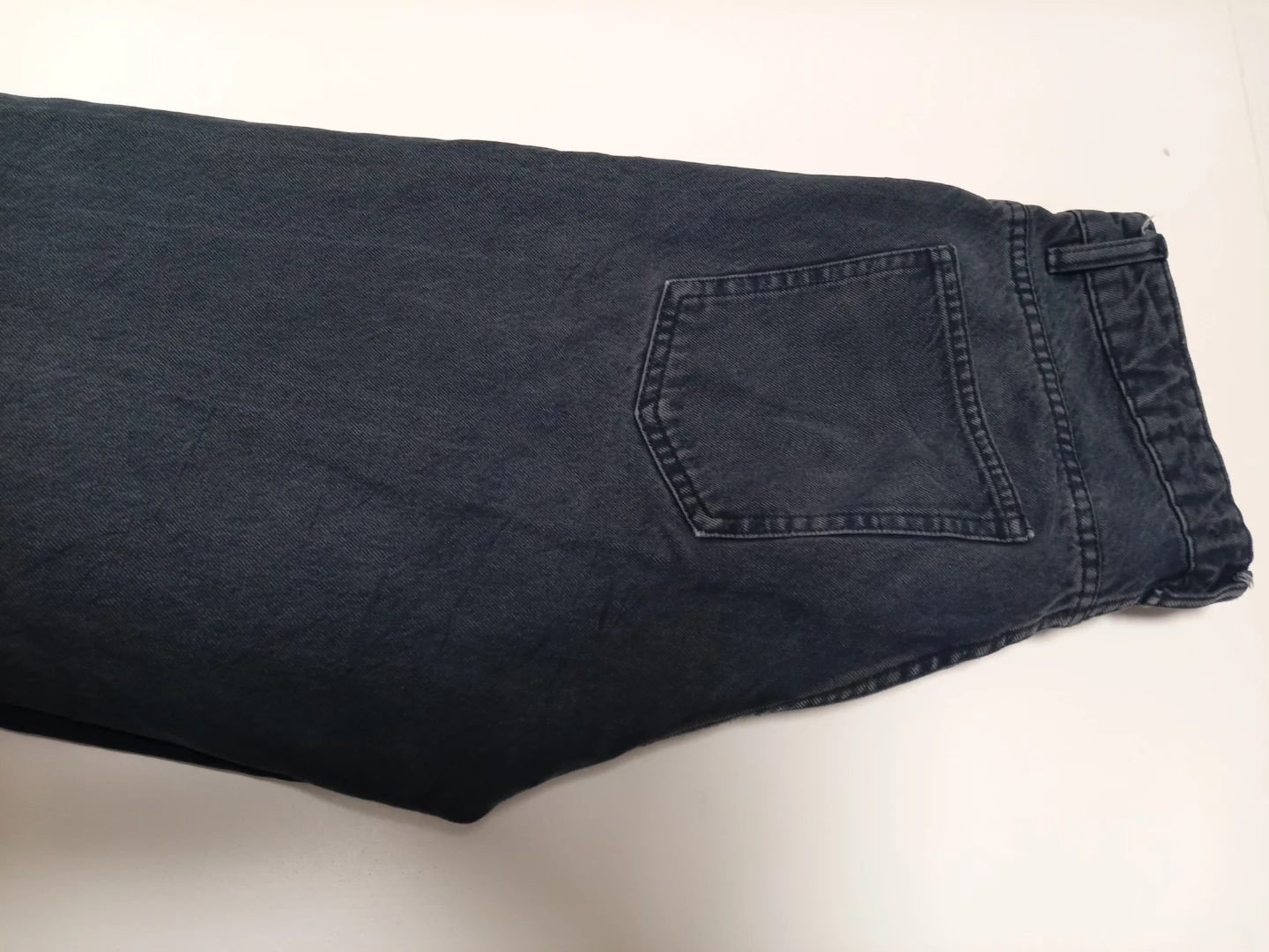 Black Denim Jeans - photo 3