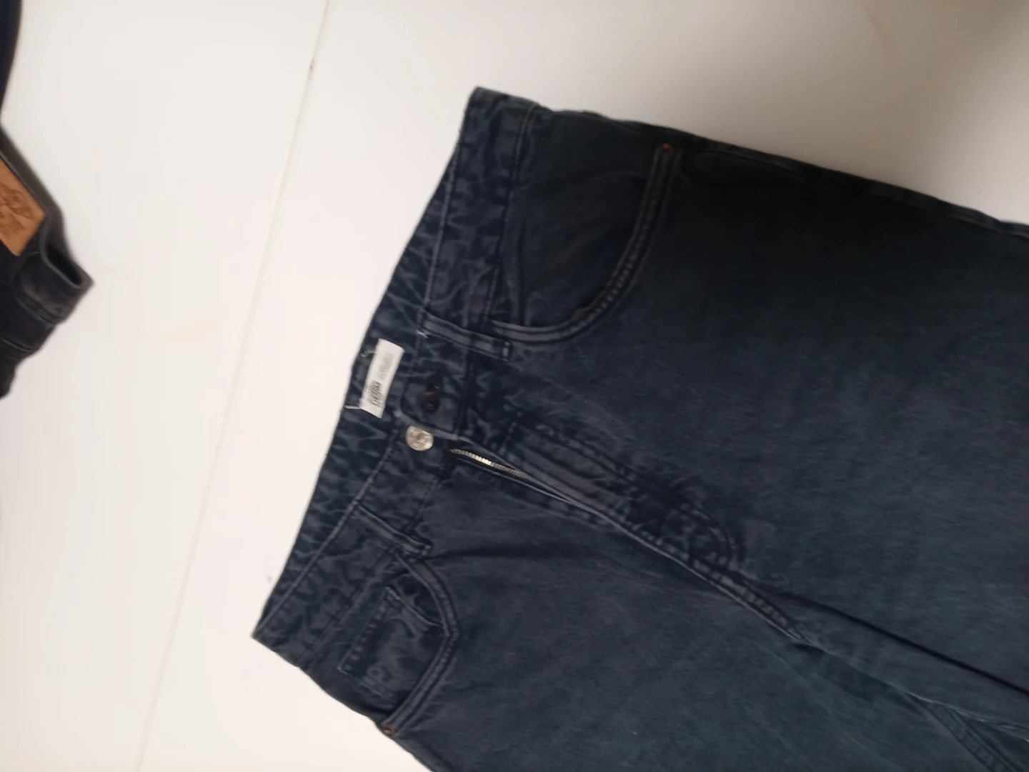 Black Denim Jeans - photo 4