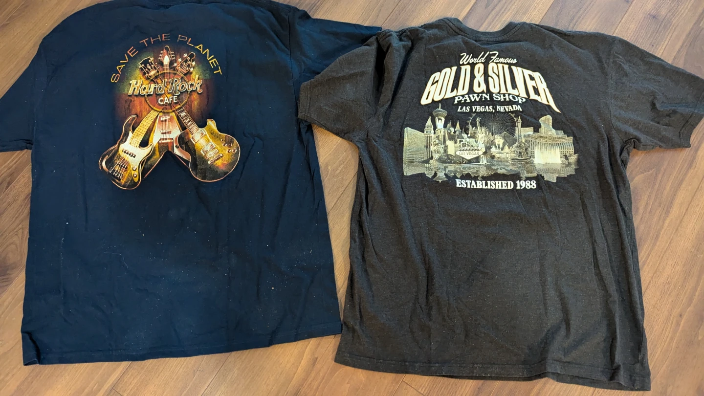 Hard Rock Cafe & Gold & Silver Pawn Shop T-Shirts - photo 2