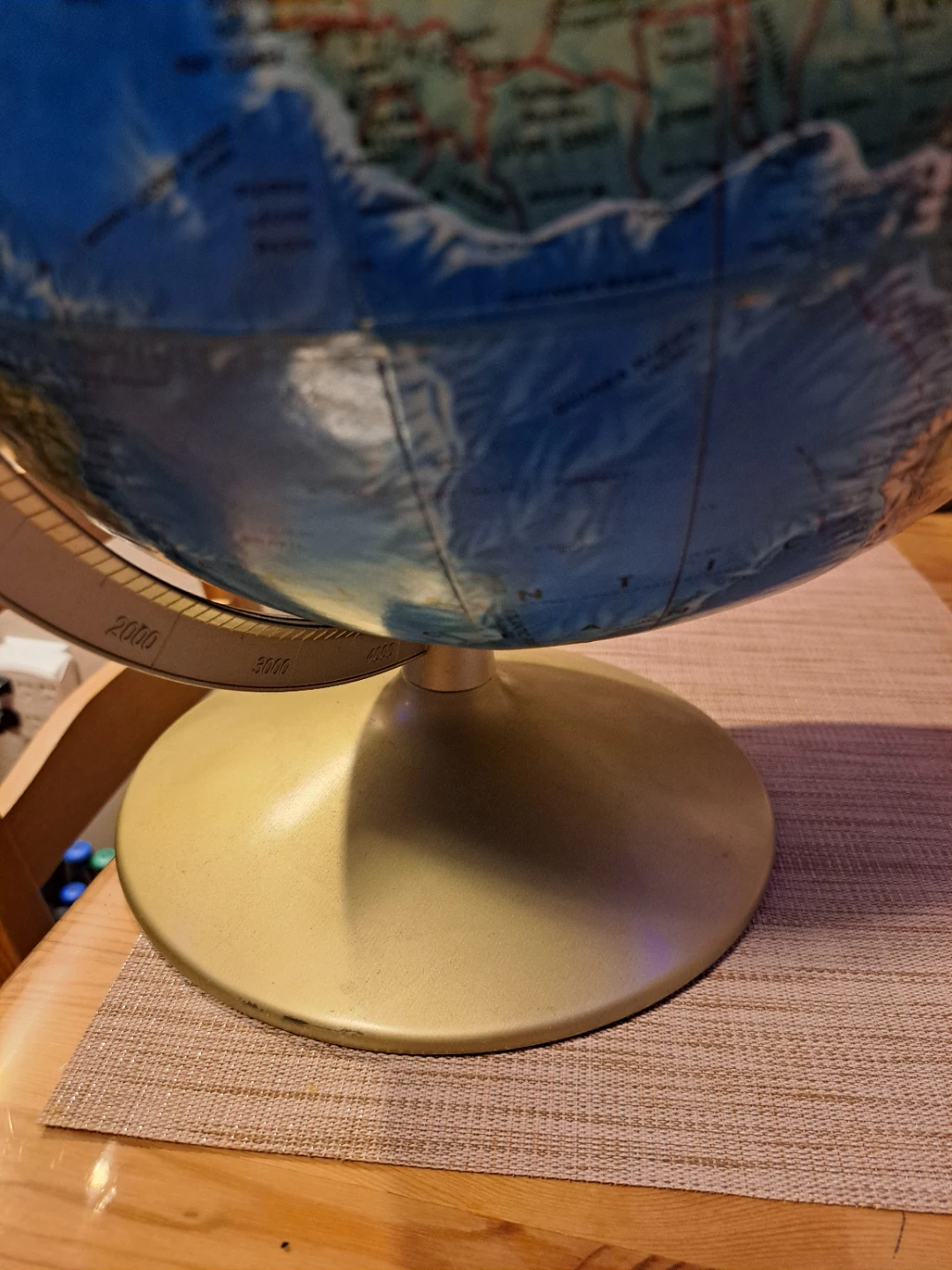 Vintage Educational Globe - photo 5