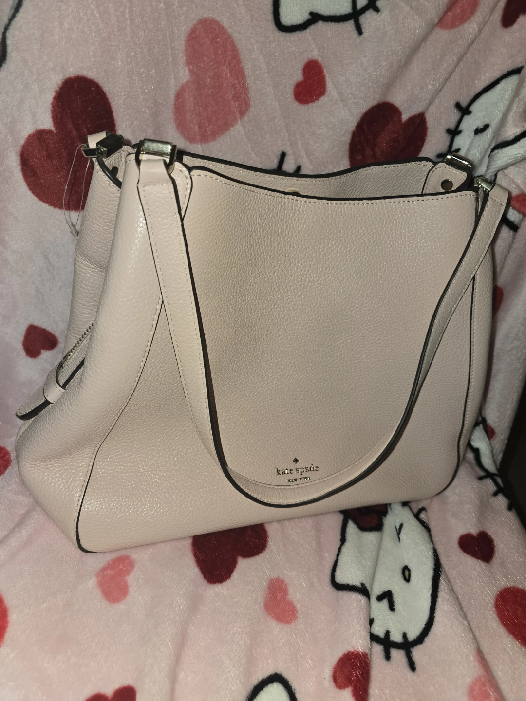 Kate Spade Pink Leather Shoulder Bag