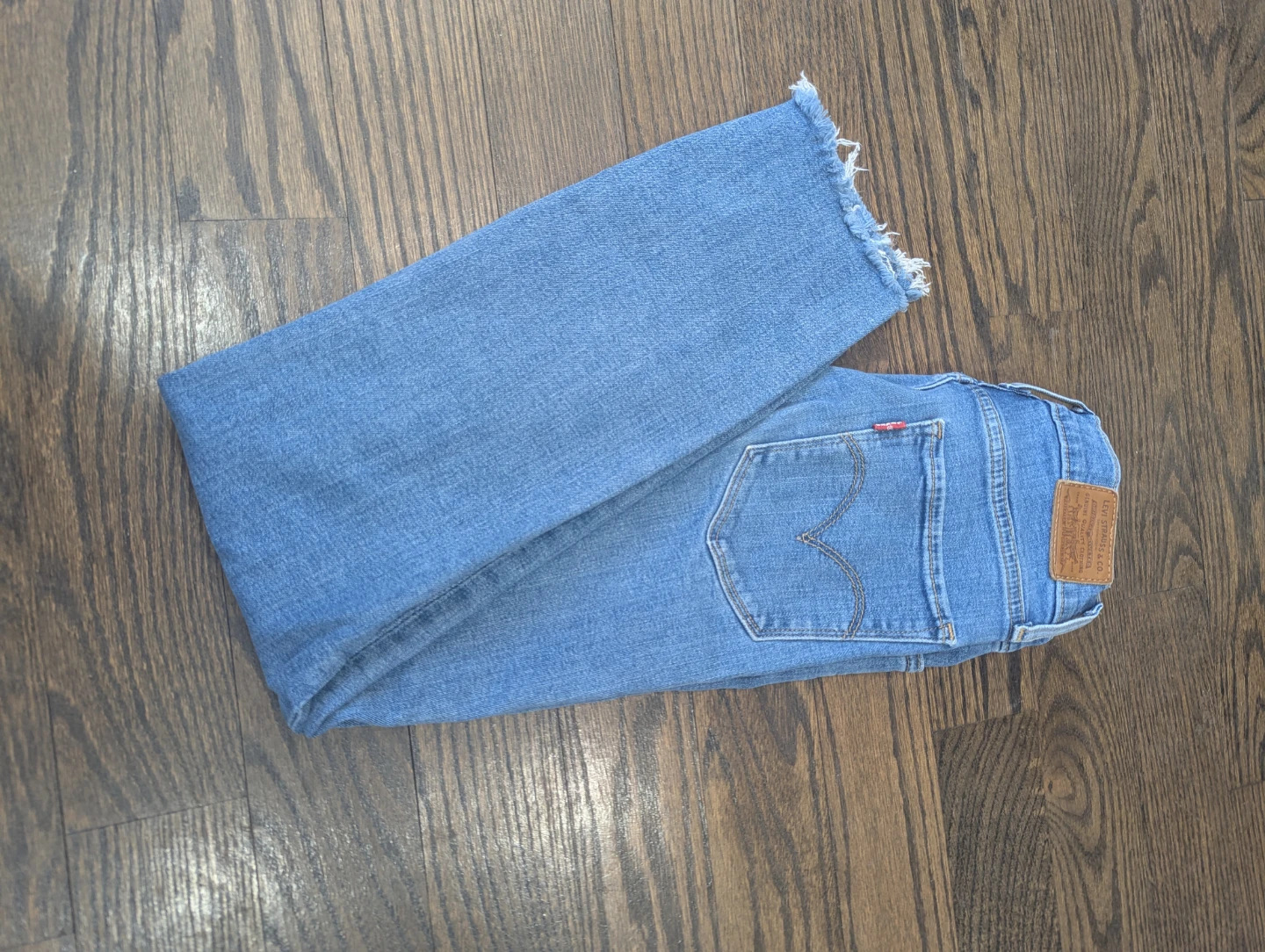 Levi's 724 High Rise Straight Jeans Size 25 - photo 5