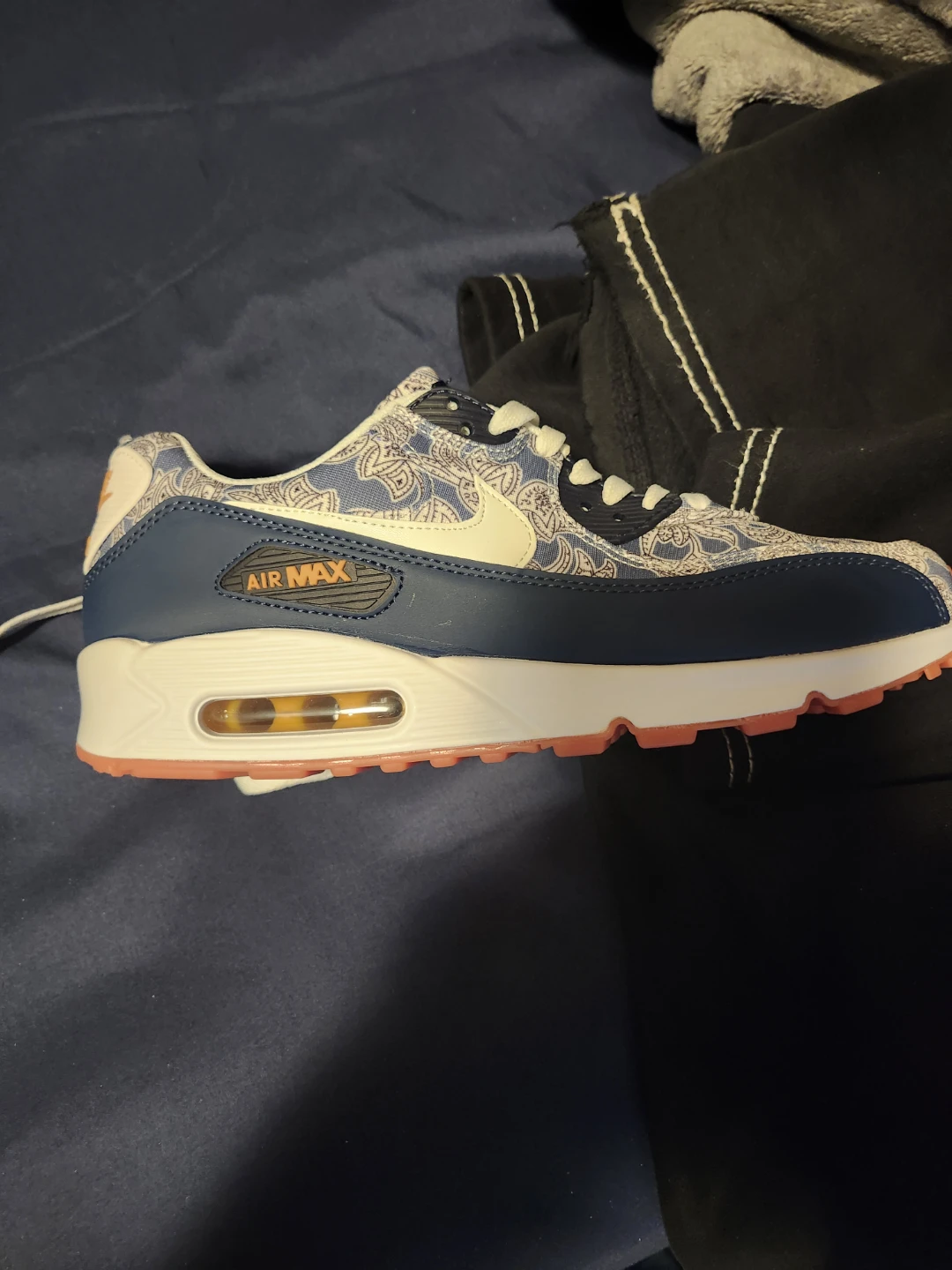 Nike Air Max 90s bandana  Print Sneakers - photo 2
