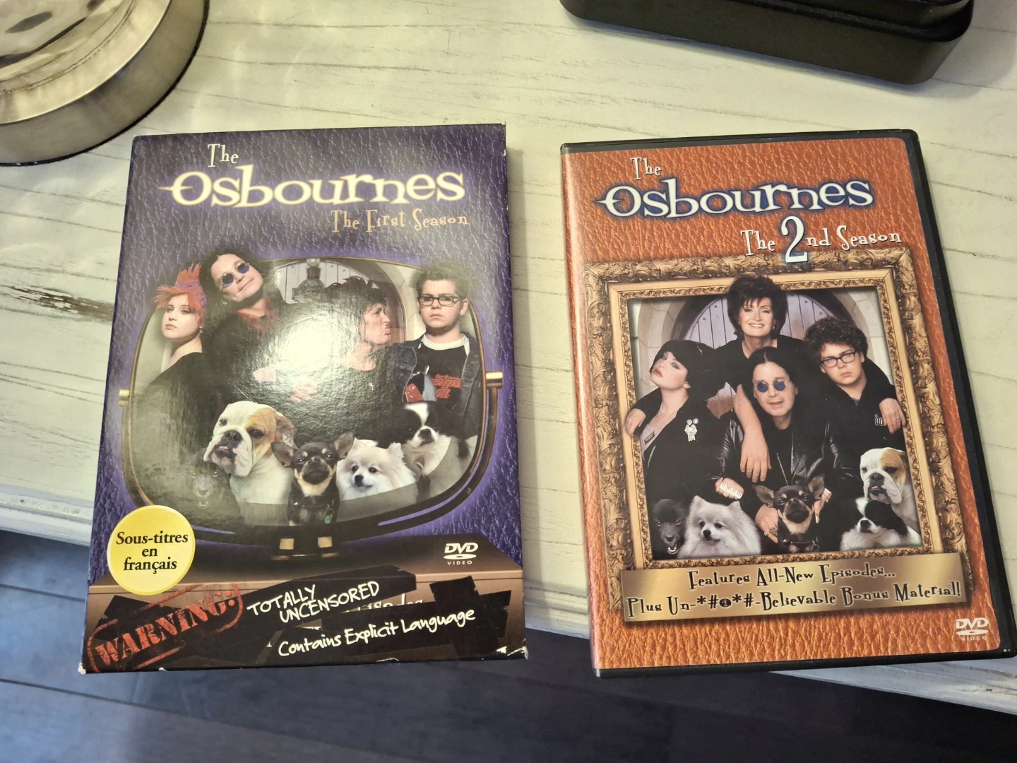 The Osbournes first and second season.