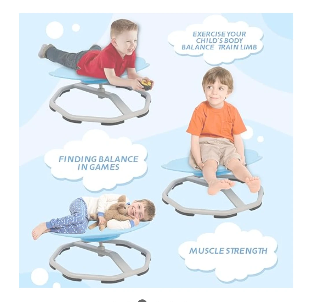 XLovtbang Sensory Spinning Chair for Kids - photo 3