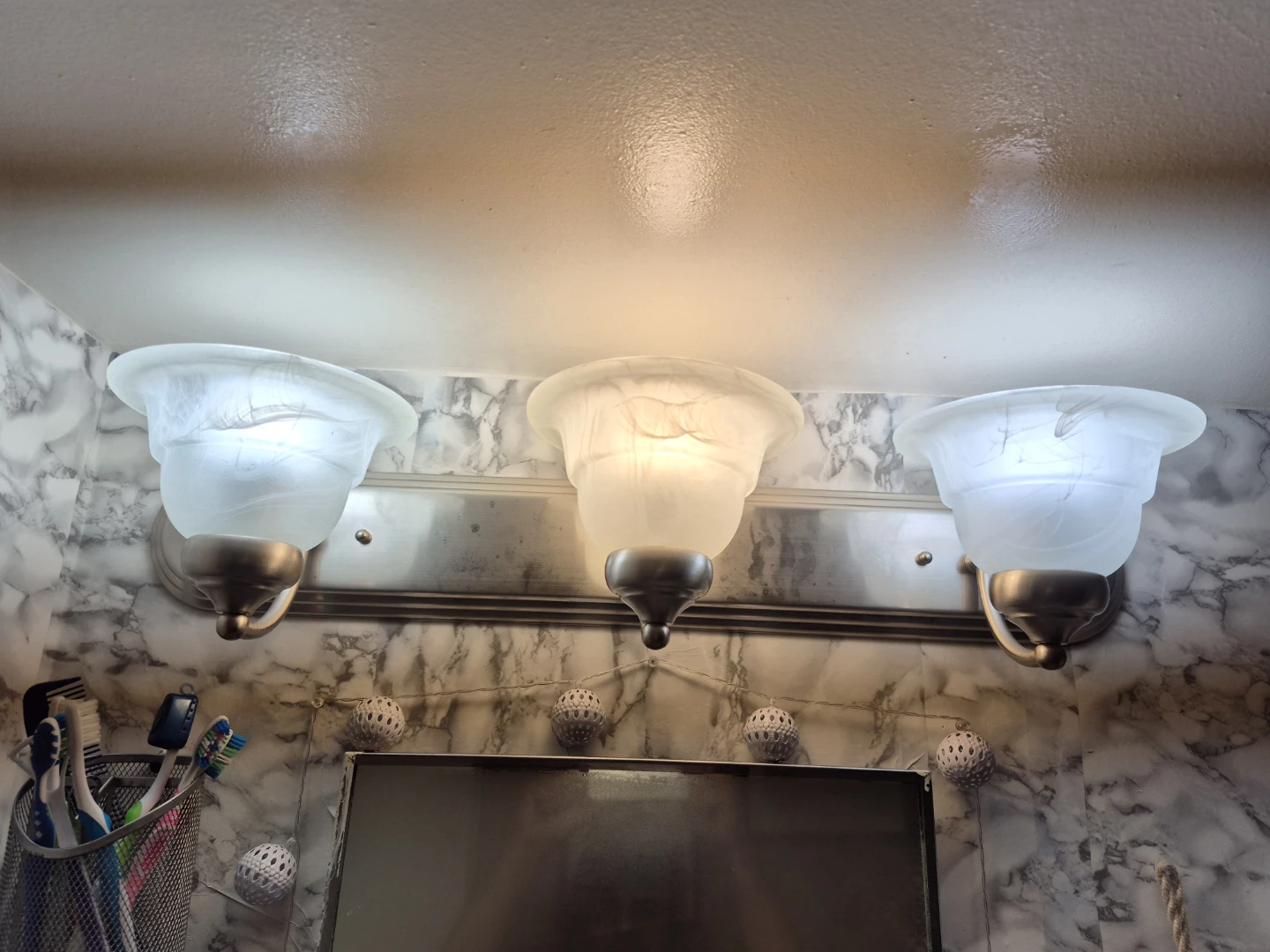 Hampton Bay 3 Light Vanity Fixture