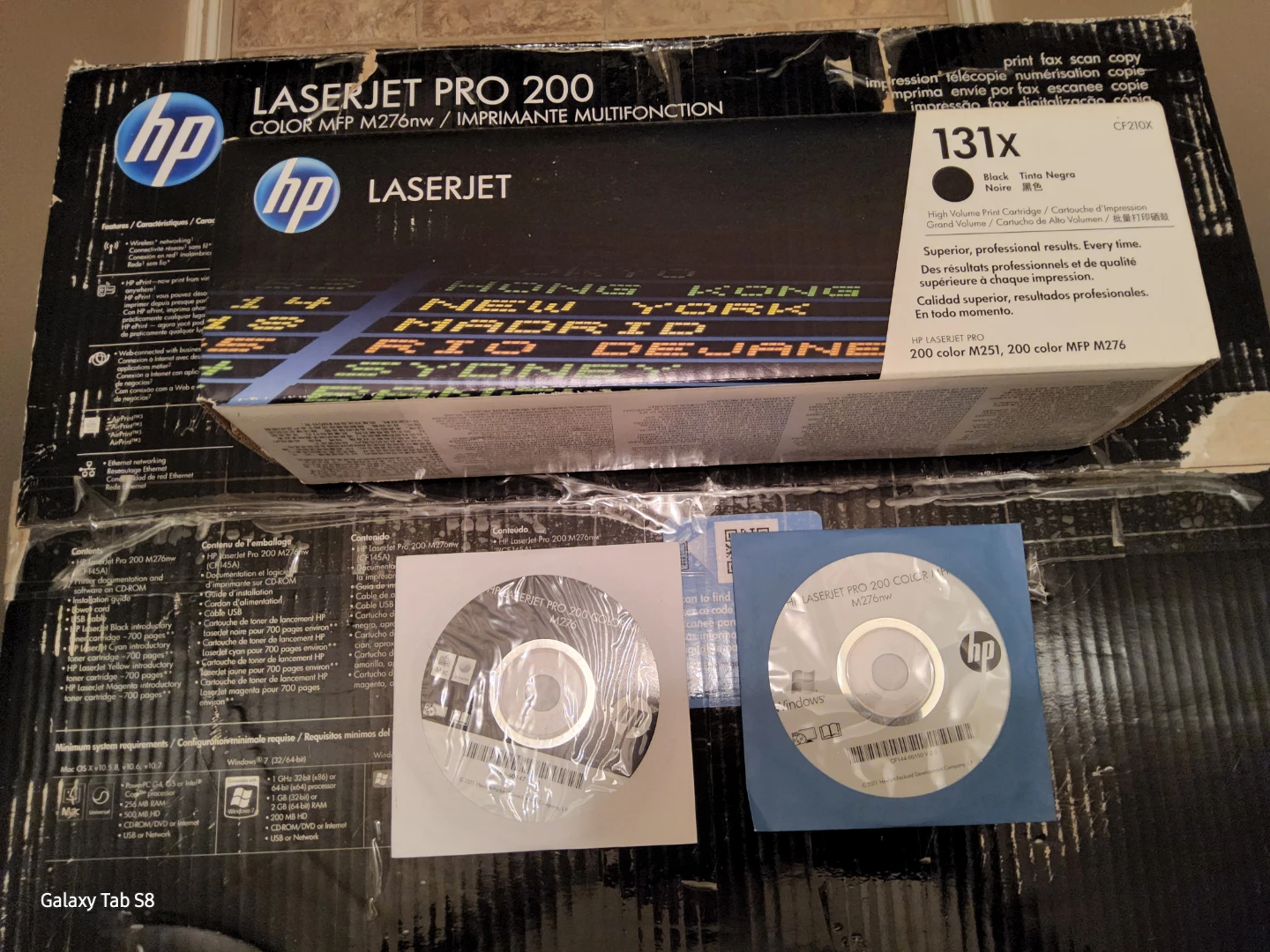 HP LaserJet Pro 200 Color MFP M276nw Printer