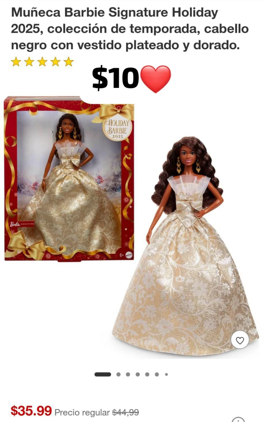 Barbie Signature Holiday 2025 Doll