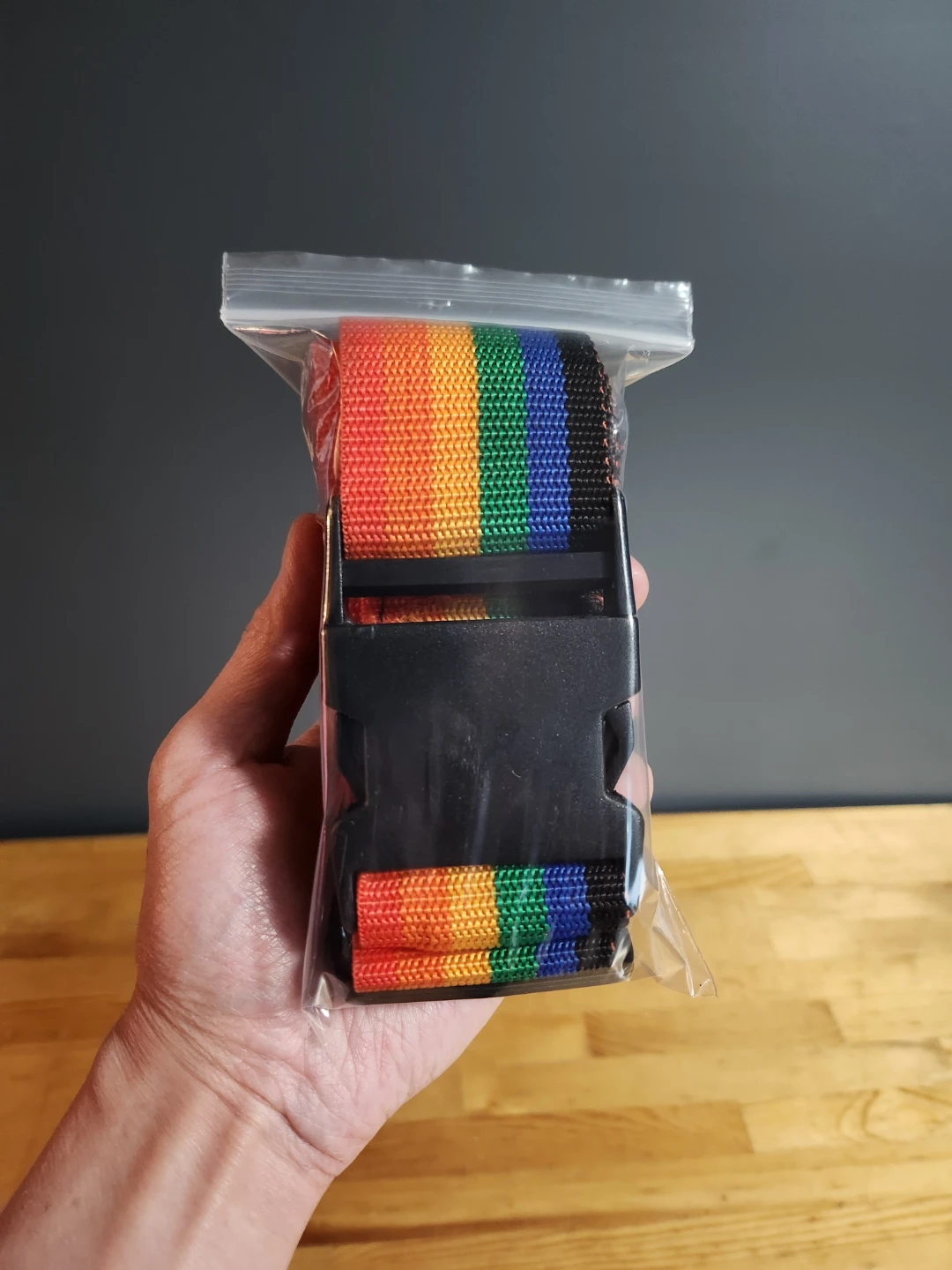 Rainbow Luggage Strap Adjustable - photo 4