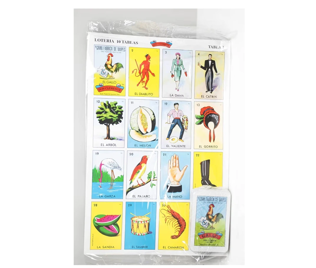 Don Clemente Mexican Jumbo Loteria Set - photo 4