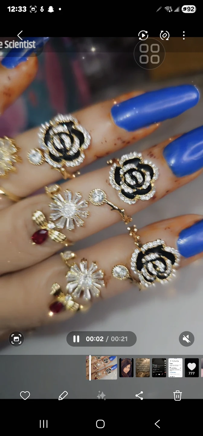 Fashionable cubic zirconia Rings